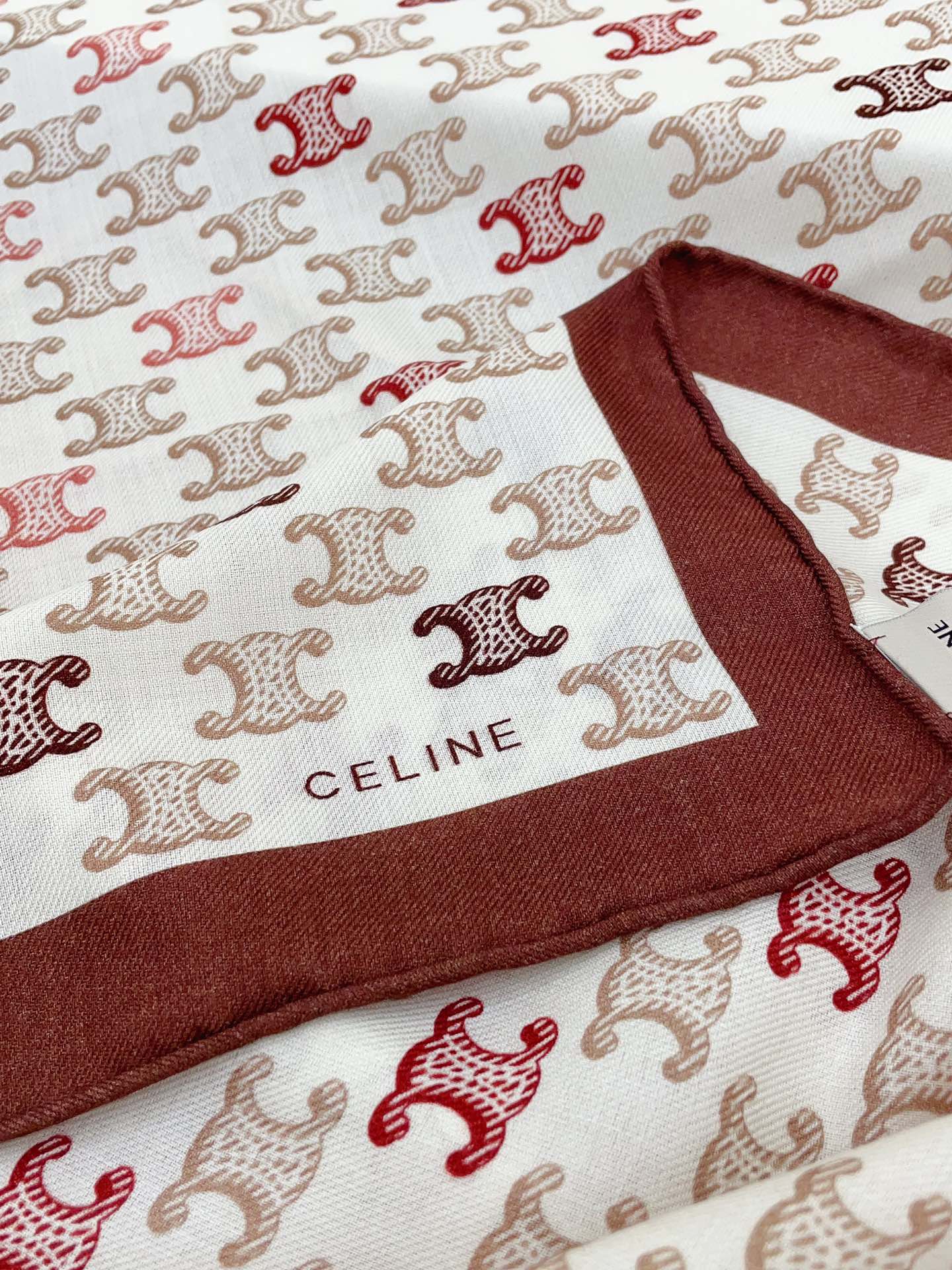Streetwear Scarf CELINE 328774 SIZE:100x100cm - vstockx