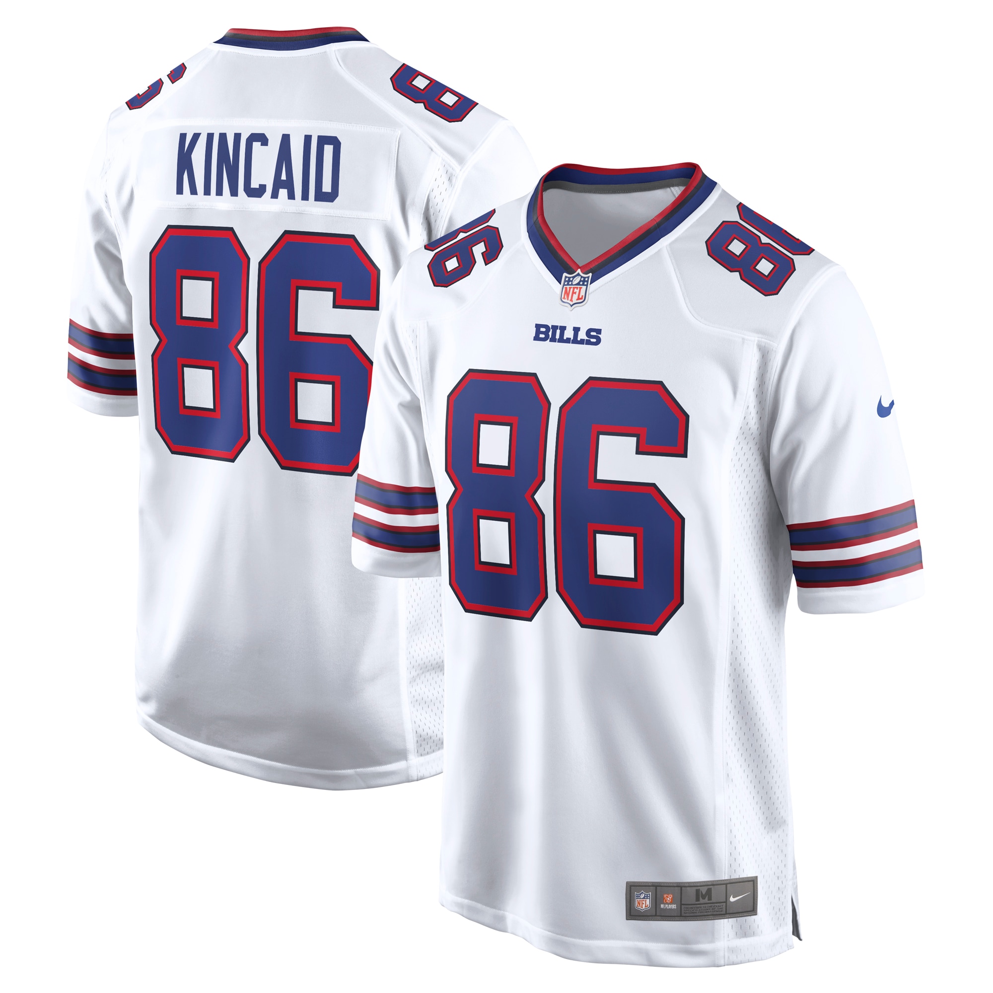 Dalton Kincaid Buffalo Bills Nike Game Jersey - White - vstockx