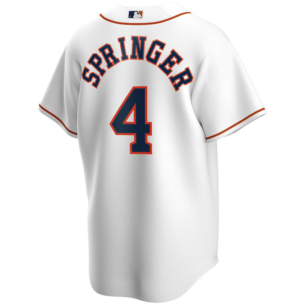 Youth Houston Astros George Springer Replica Home Jersey - White - vstockx