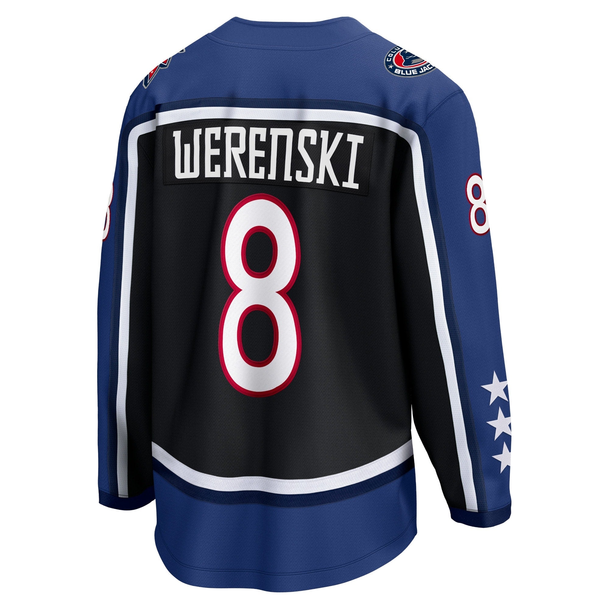 Men's Fanatics Branded Zach Werenski Black Columbus Blue Jackets Special Edition 2.0 Breakaway Player Jersey - vstockx