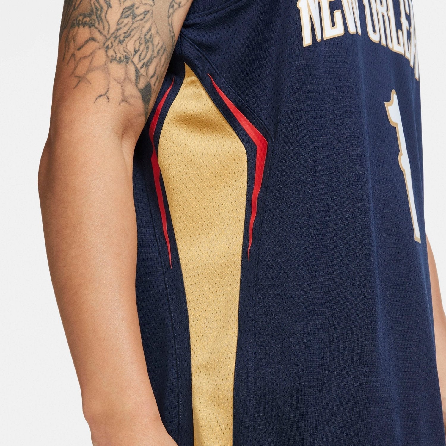 Nike Men's New Orleans Pelicans Zion Williamson Swingman Icon Jersey - vstockx