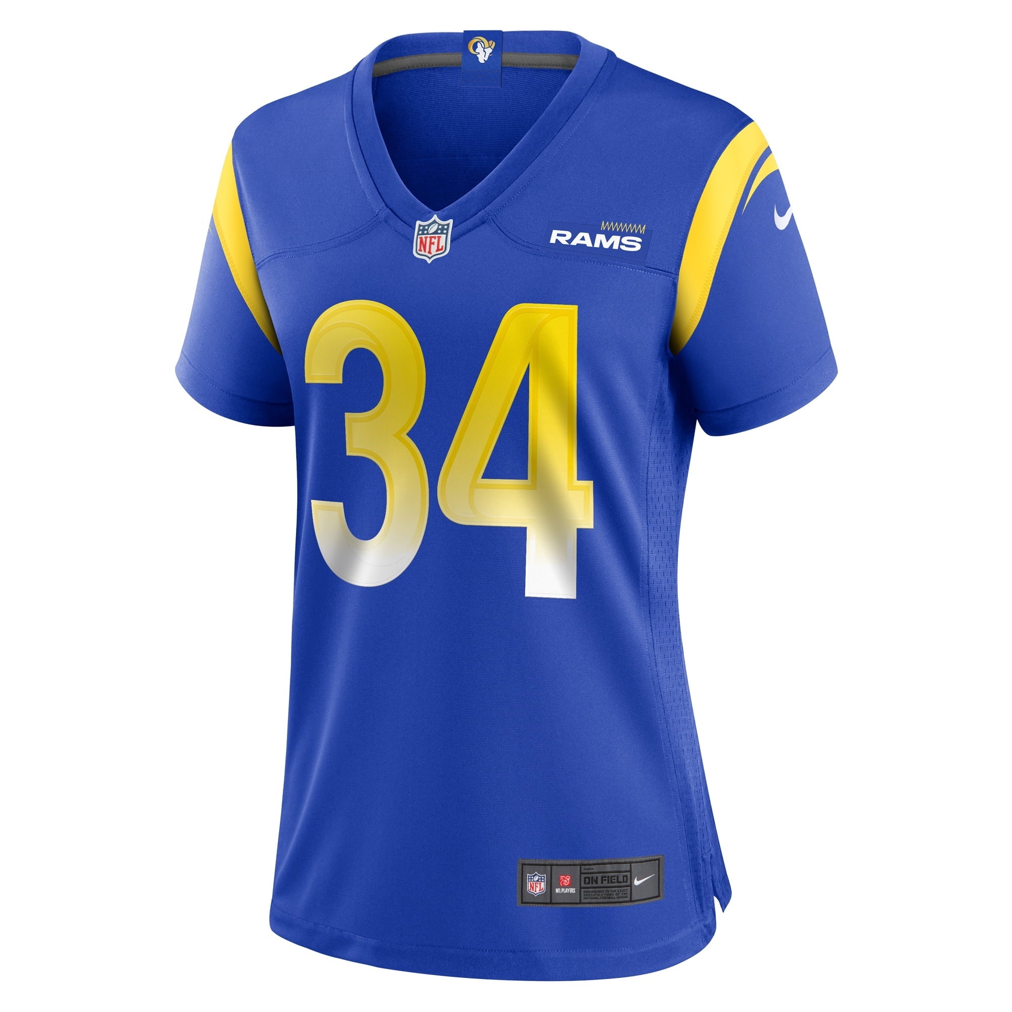 Women's Nike Tanner Ingle Royal Los Angeles Rams Home Game Jersey - vstockx
