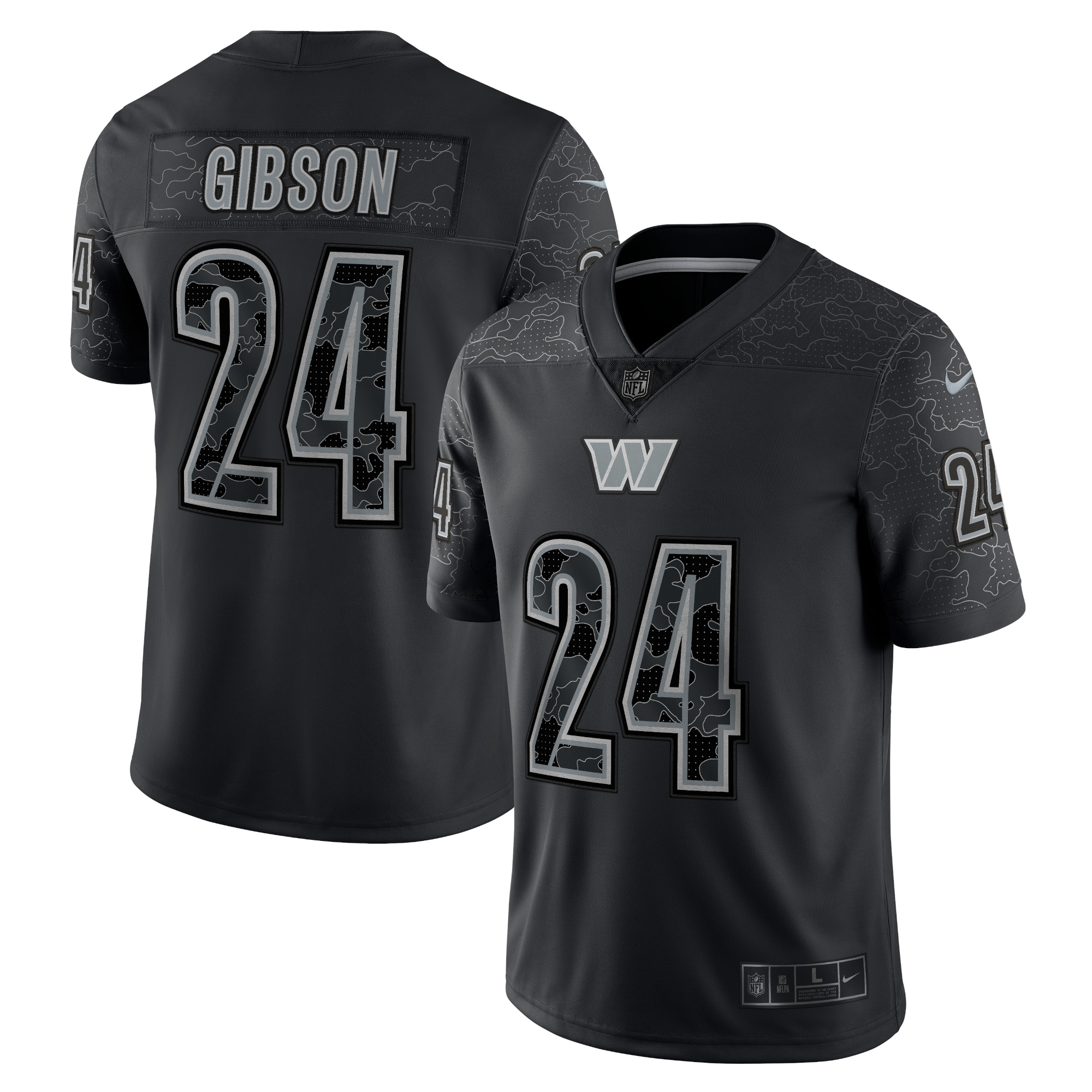 Antonio Gibson Washington Commanders Nike RFLCTV Limited Jersey - Black - vstockx