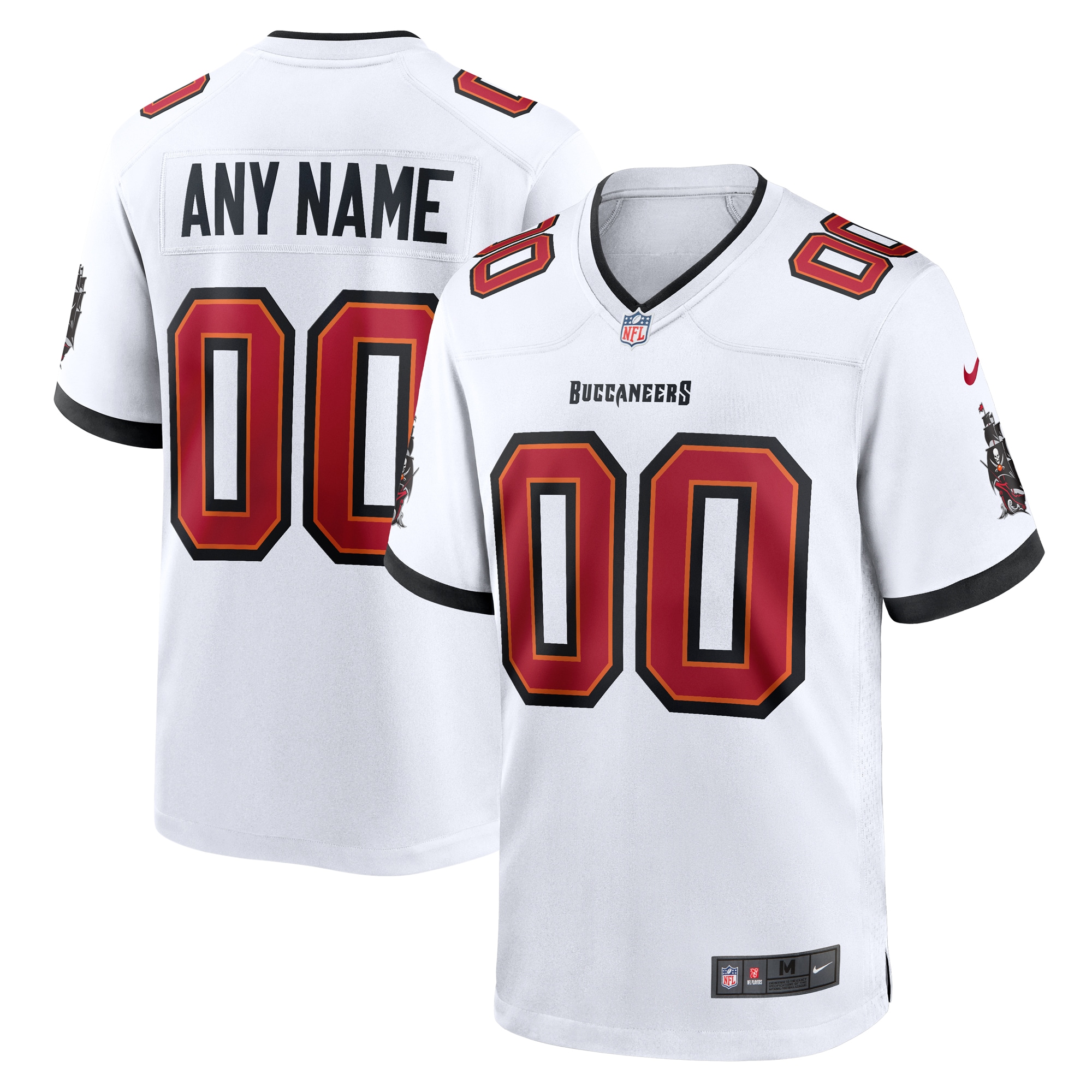 Nike Tampa Bay Buccaneers Custom Game Jersey - White - vstockx