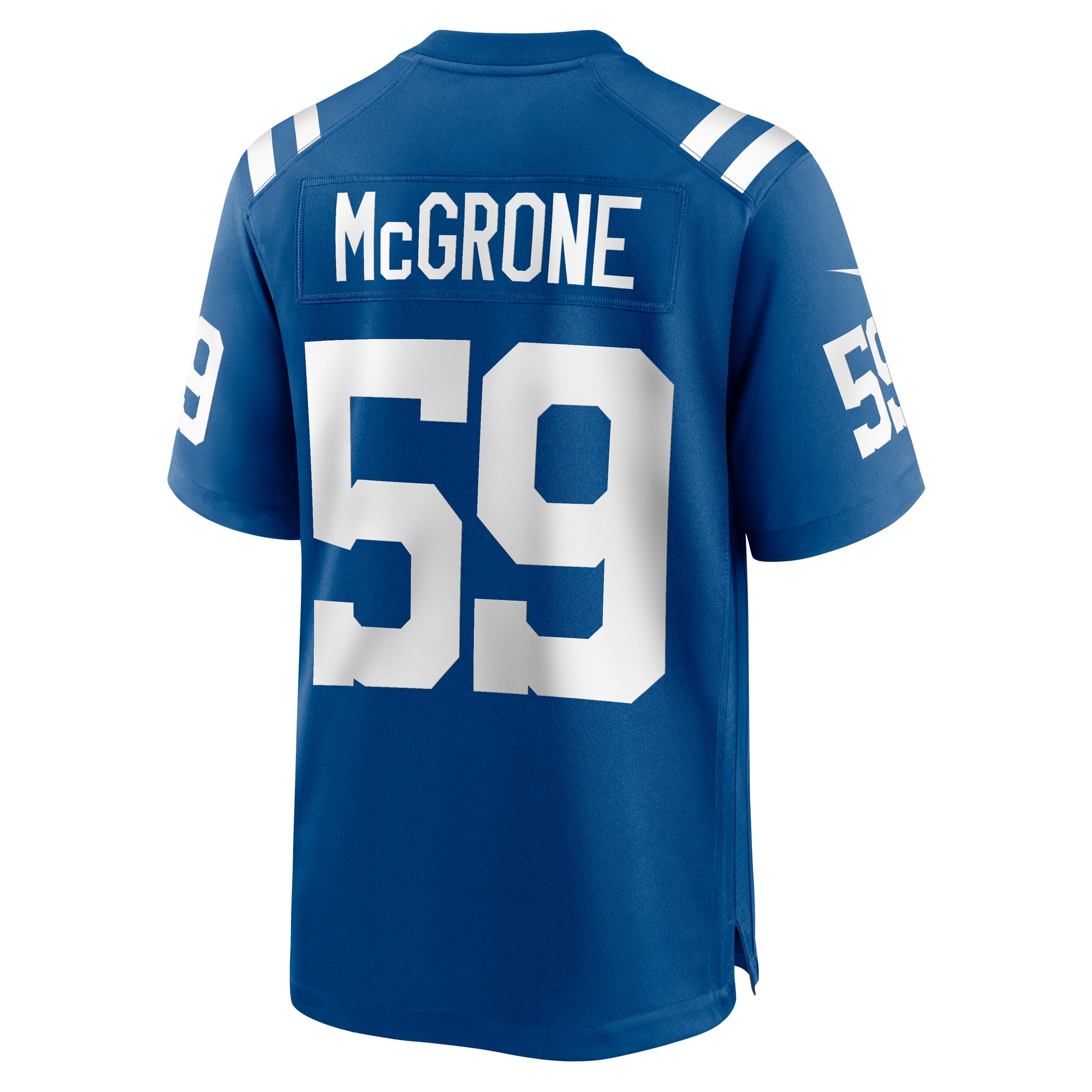 Cameron McGrone Indianapolis Colts Nike Team Game Jersey - Royal - vstockx