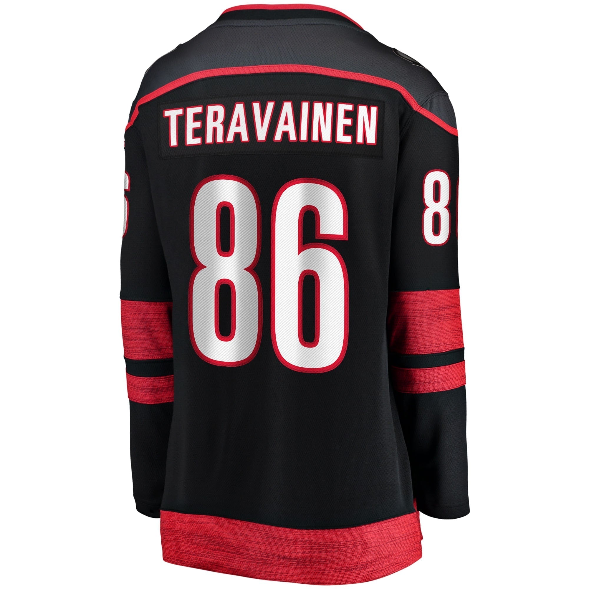 Women's Fanatics Branded Teuvo Teravainen Black Carolina Hurricanes Home Breakaway Player Jersey - vstockx