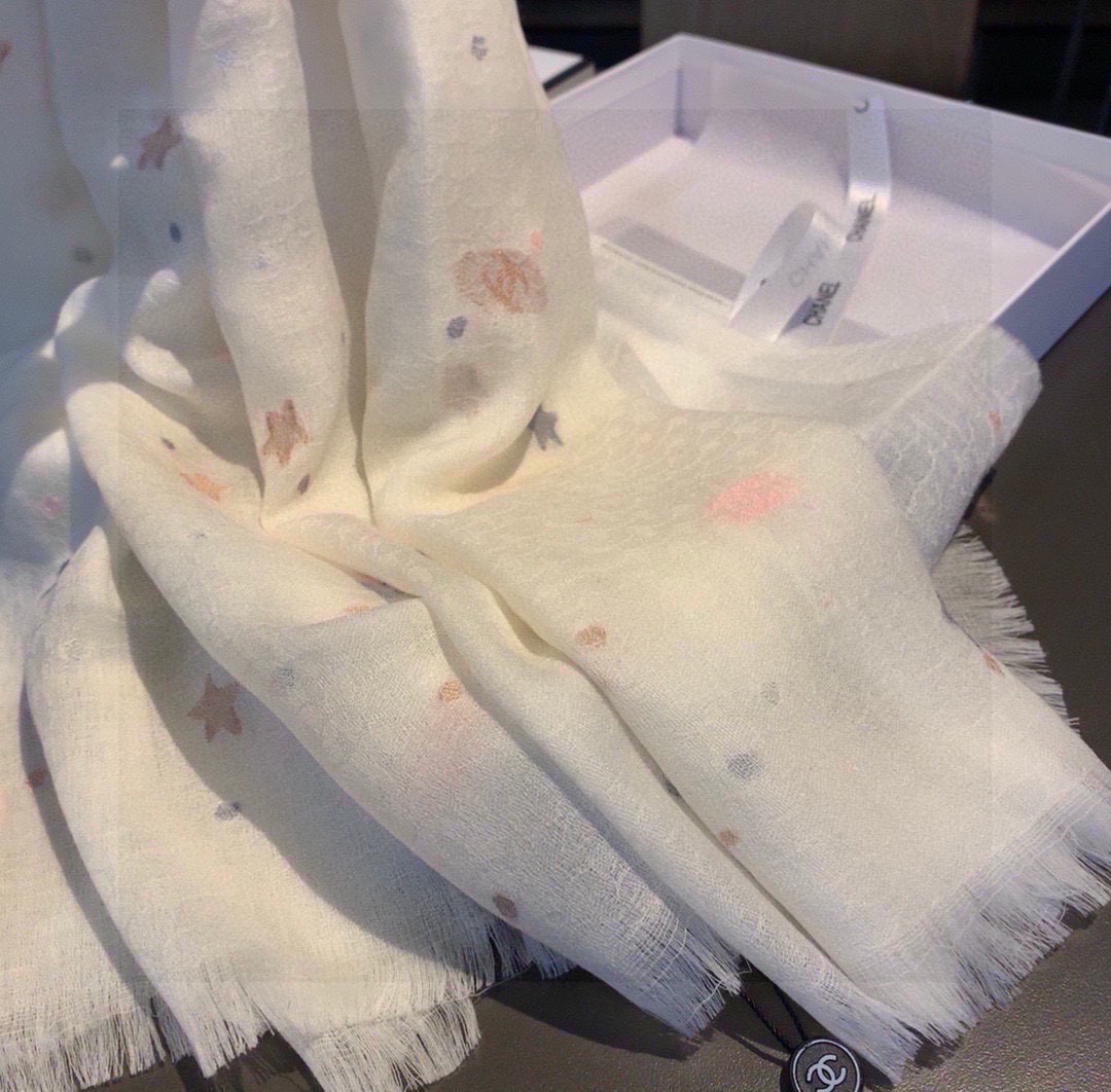 Streetwear Scarf CHANEL 329008 SIZE:90*200cm - vstockx