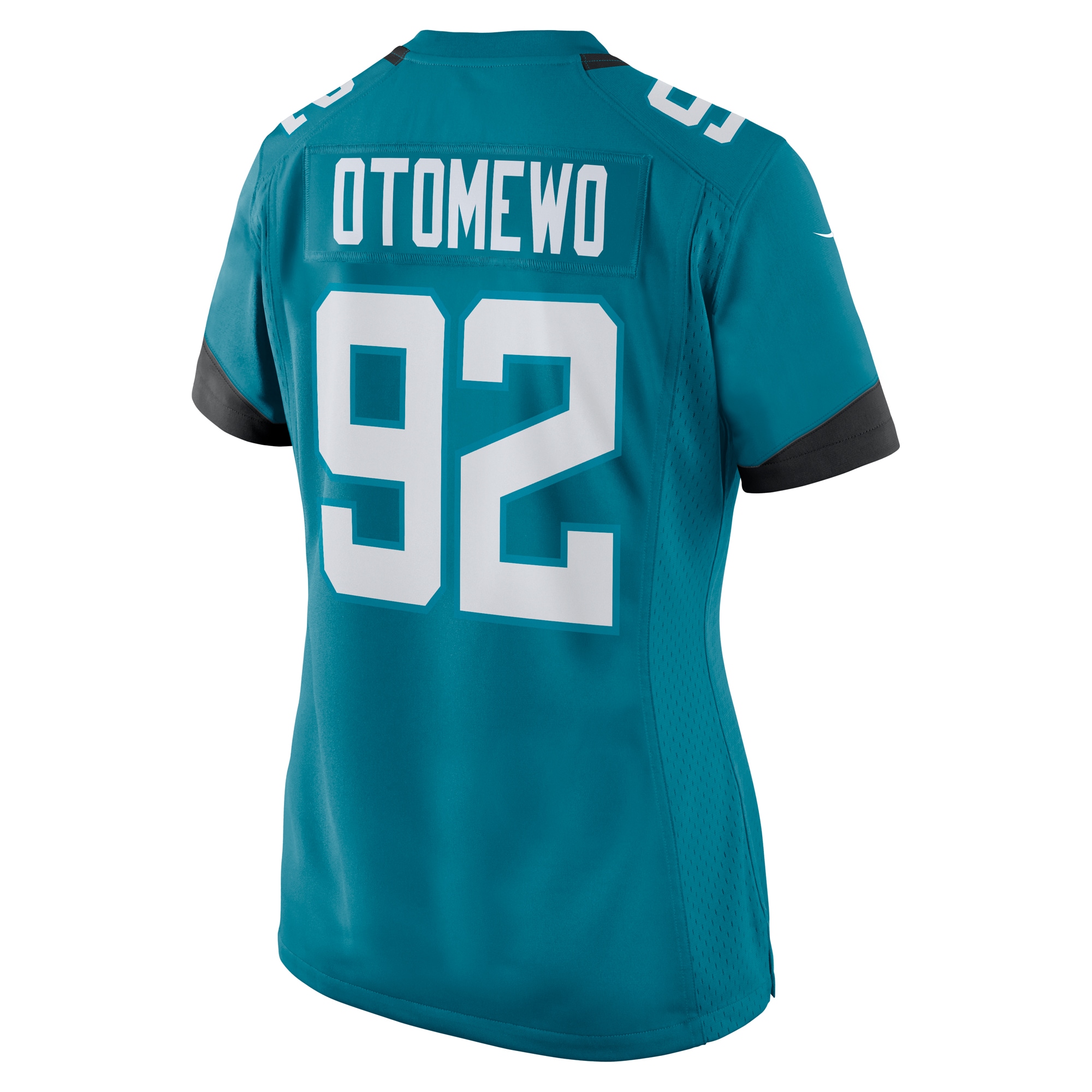 Esezi Otomewo Jacksonville Jaguars Nike Women's Team Game Jersey - Teal - vstockx