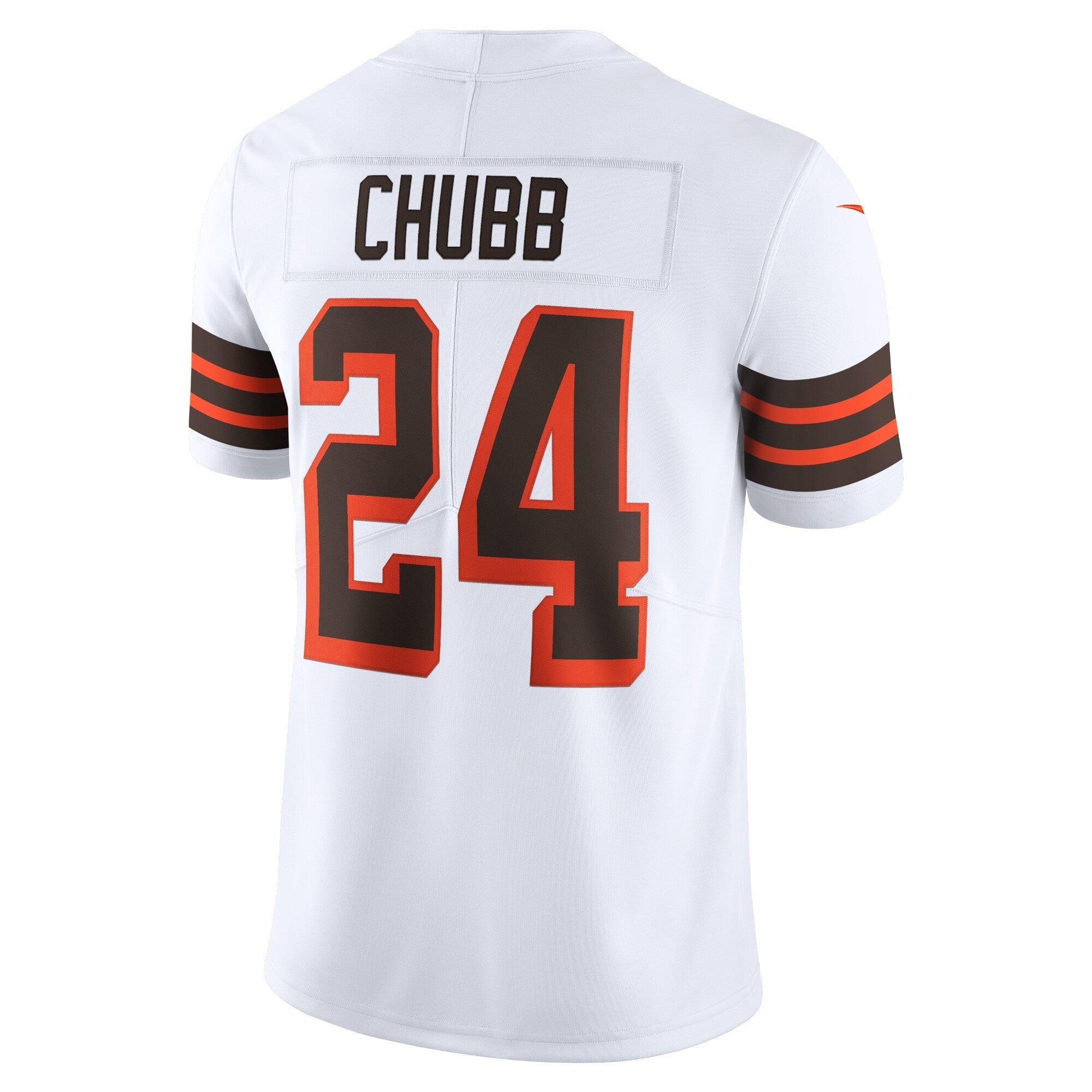 Men's Nike Nick Chubb White Cleveland Browns 1946 Collection Alternate Vapor Limited Jersey - vstockx