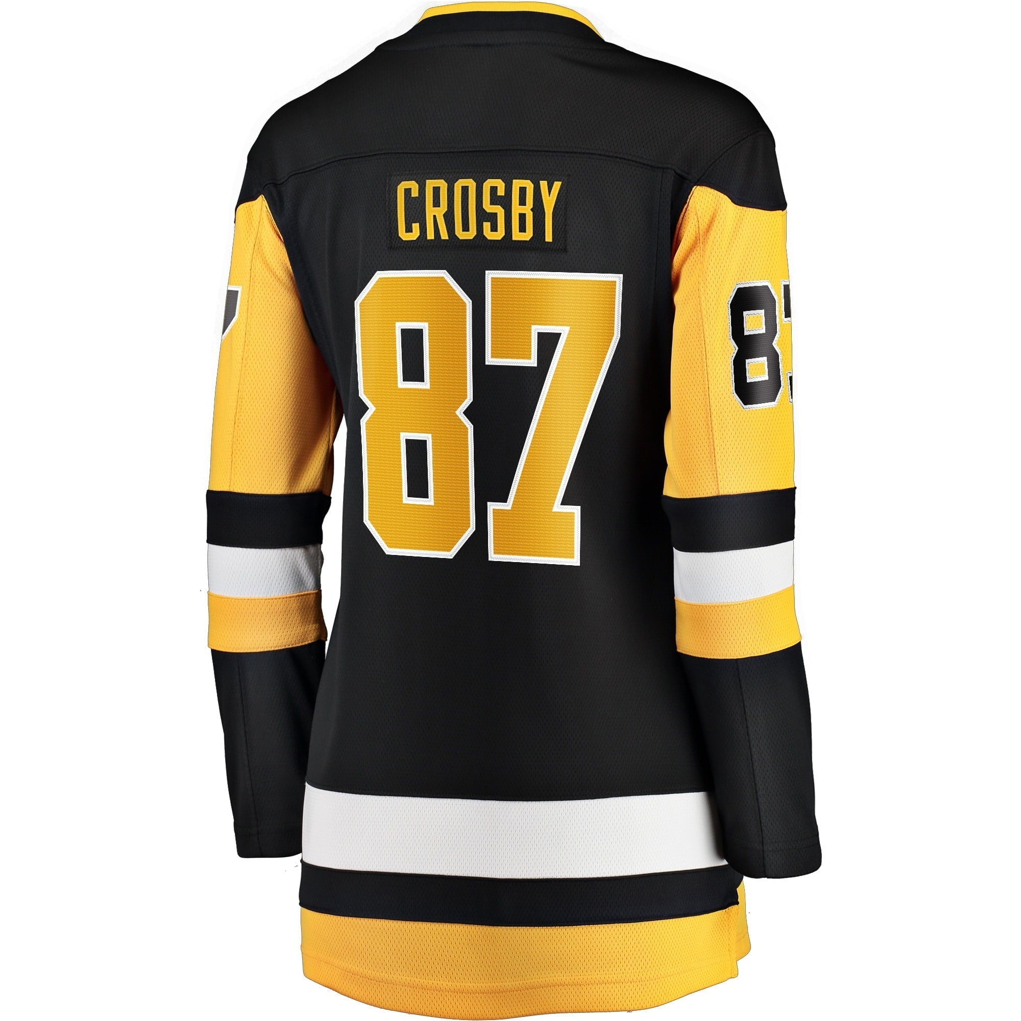 Women's Fanatics Branded Sidney Crosby Black Pittsburgh Penguins Captain Patch Home Breakaway Jersey - vstockx