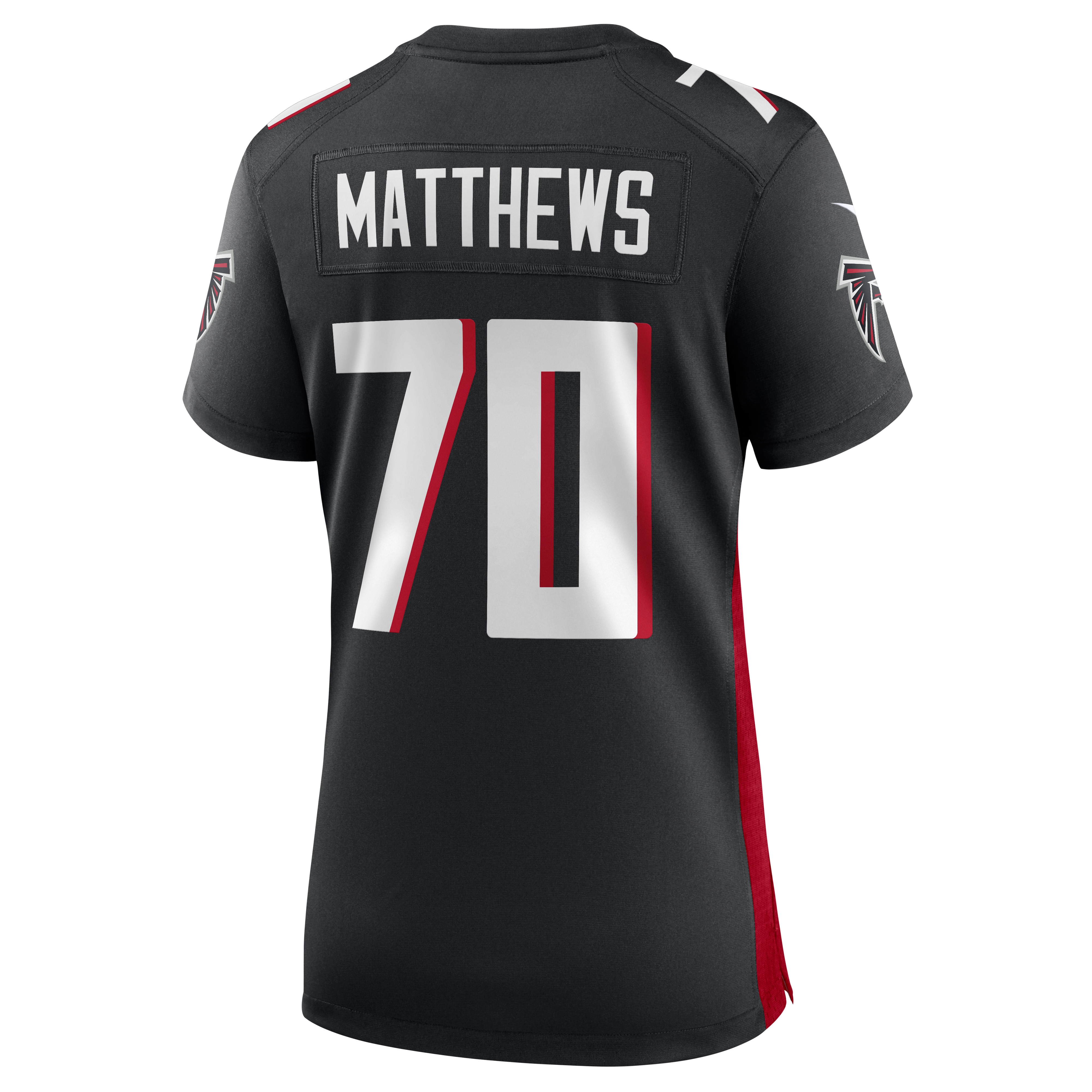 Jake Matthews Atlanta Falcons Nike Women's Game Jersey - Black - vstockx