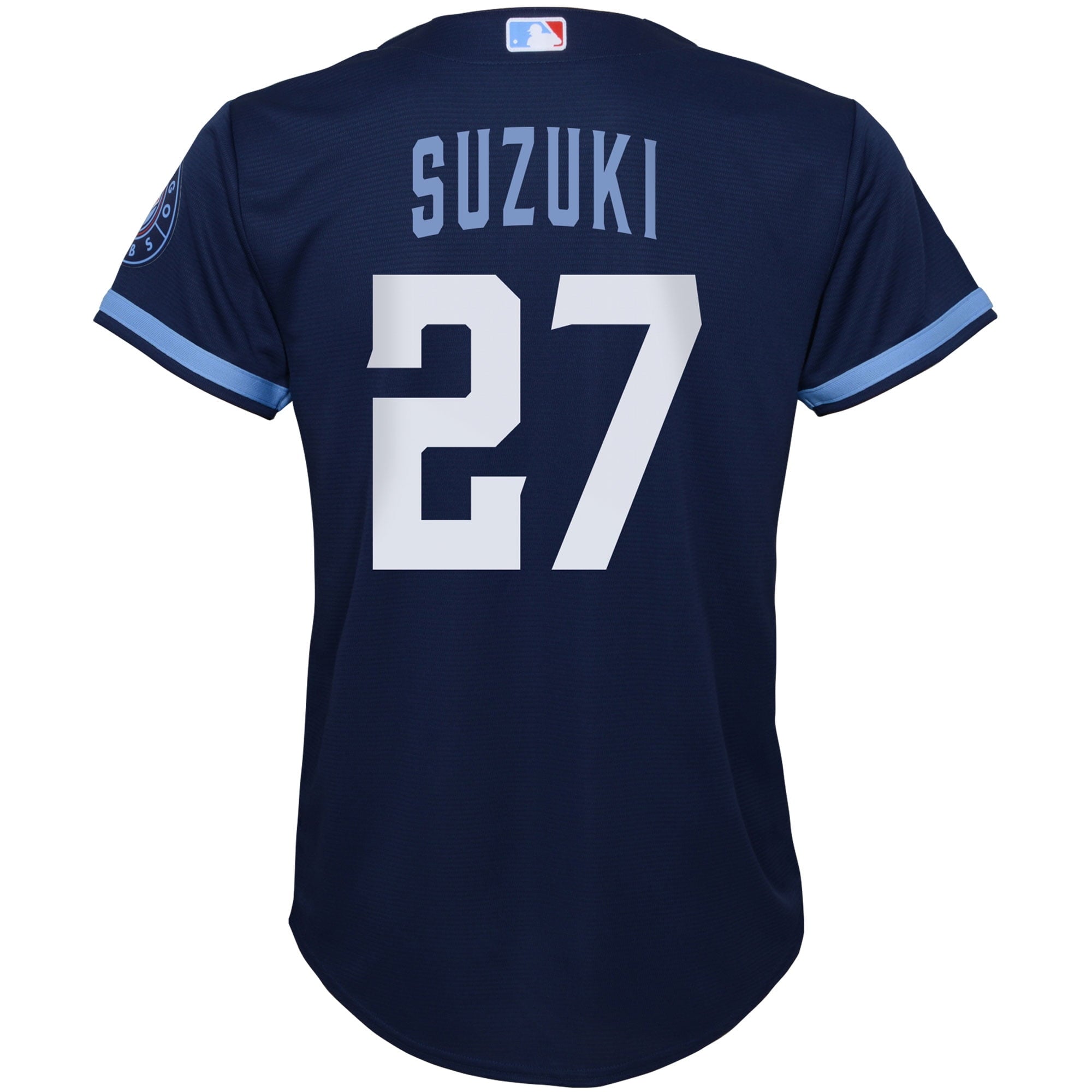 Preschool Nike Seiya Suzuki Navy Chicago Cubs City Connect Script Replica Player Jersey - vstockx