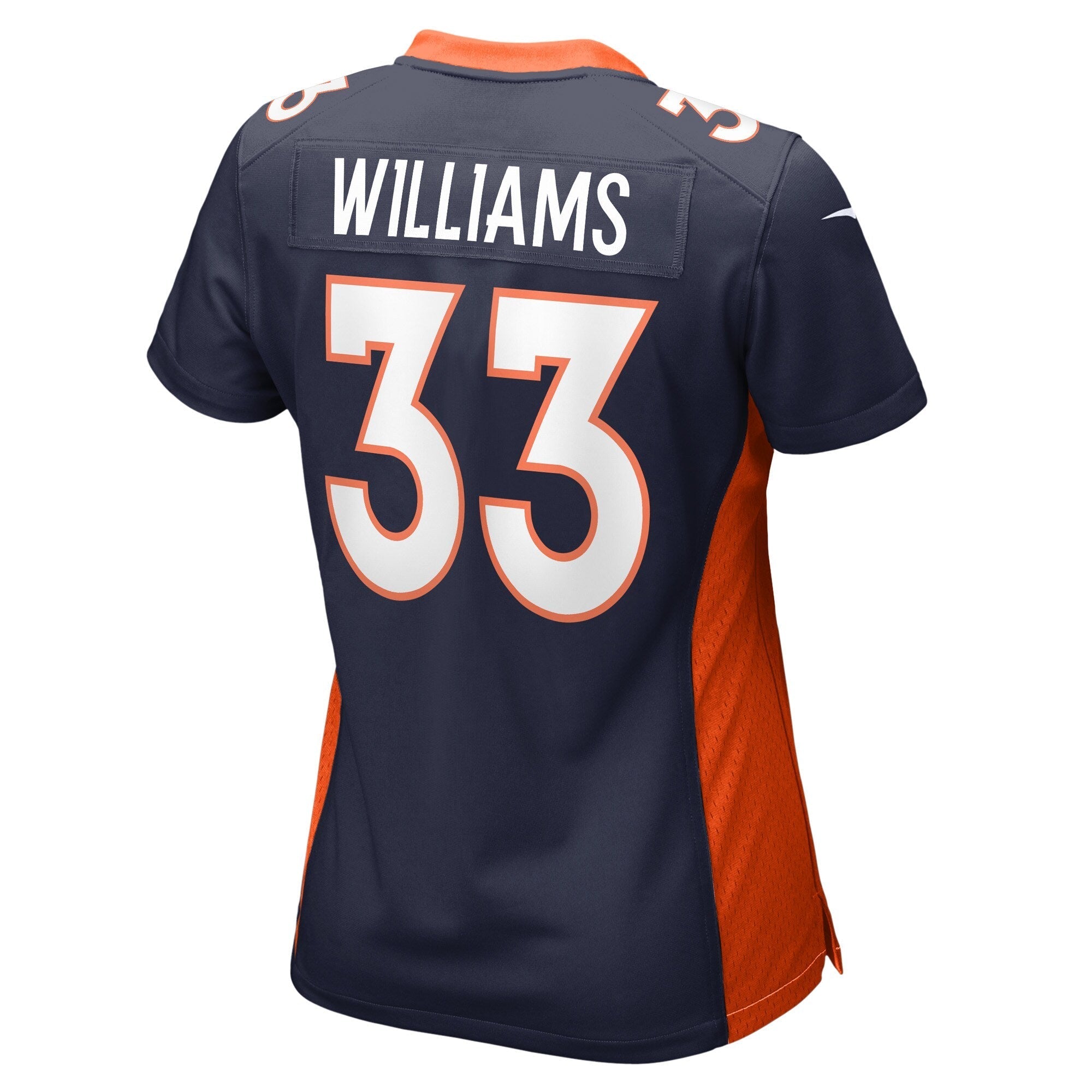 Women's Nike Javonte Williams Navy Denver Broncos Home Game Player Jersey - vstockx