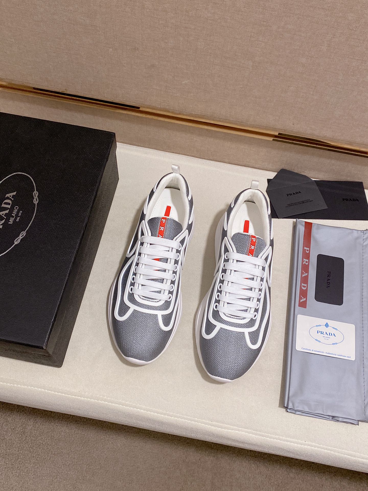Prada America's Cup sneaker 19 - vstockx
