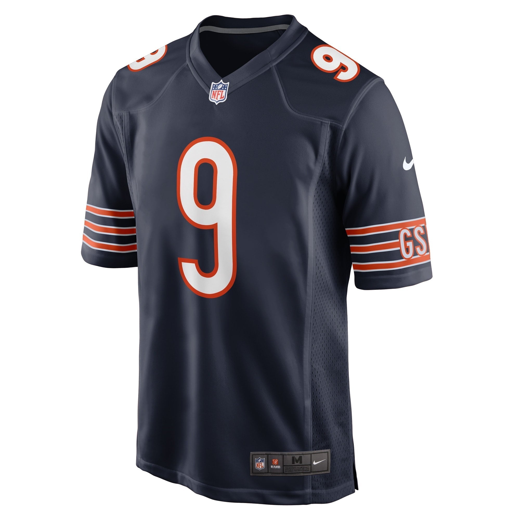 Men's Nike Jaquan Brisker Navy Chicago Bears Game Player Jersey - vstockx