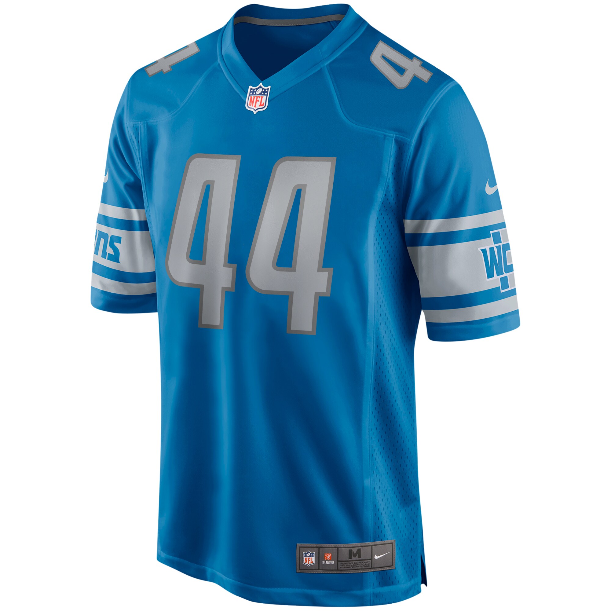 Dick LeBeau Detroit Lions Nike Game Retired Player Jersey - Blue - vstockx