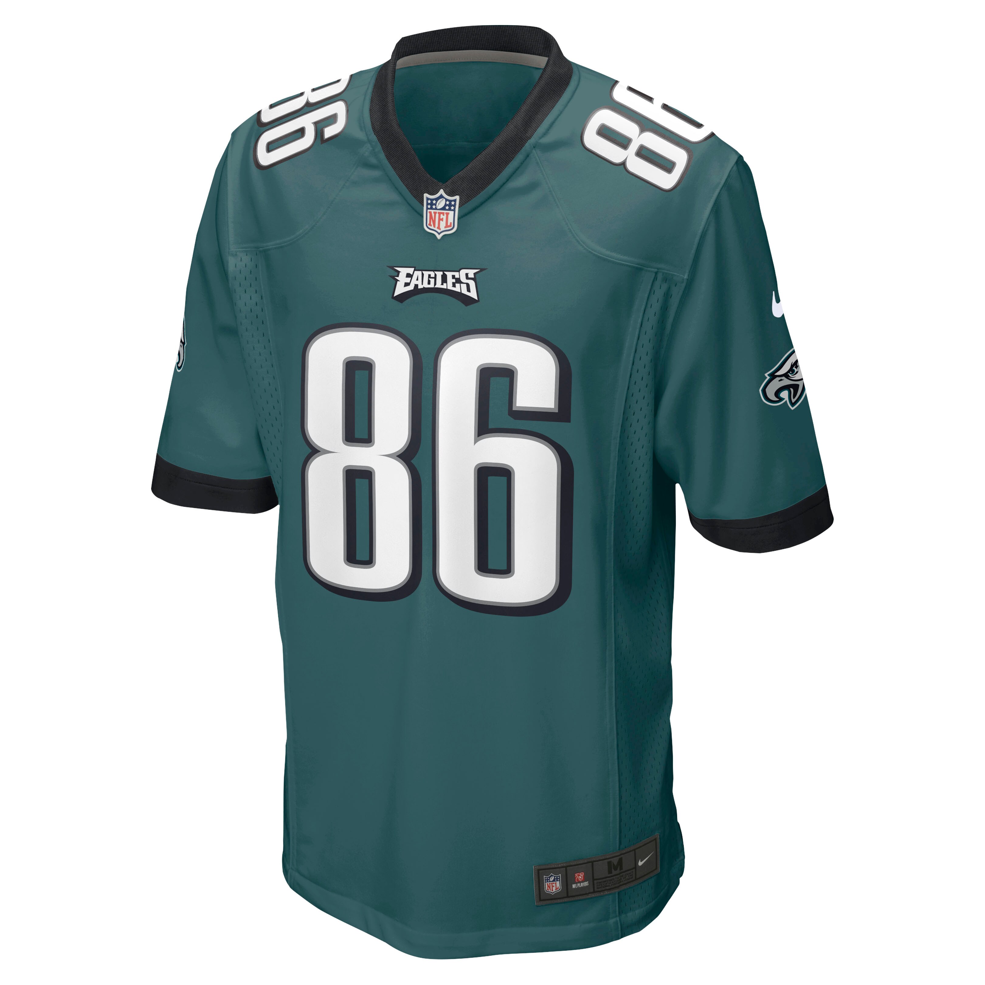Zach Ertz Philadelphia Eagles Nike Game Player Jersey - Midnight Green - vstockx