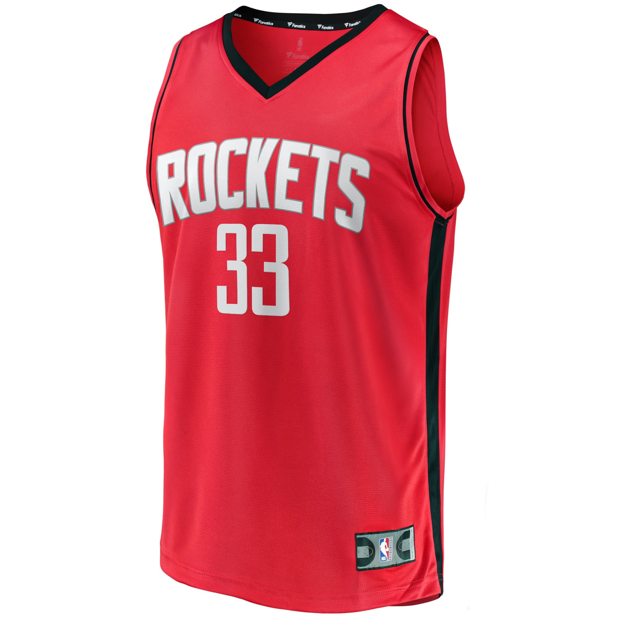 Frank Kaminsky III Houston Rockets Fanatics Branded Fast Break Player Jersey - Icon Edition - Red - vstockx