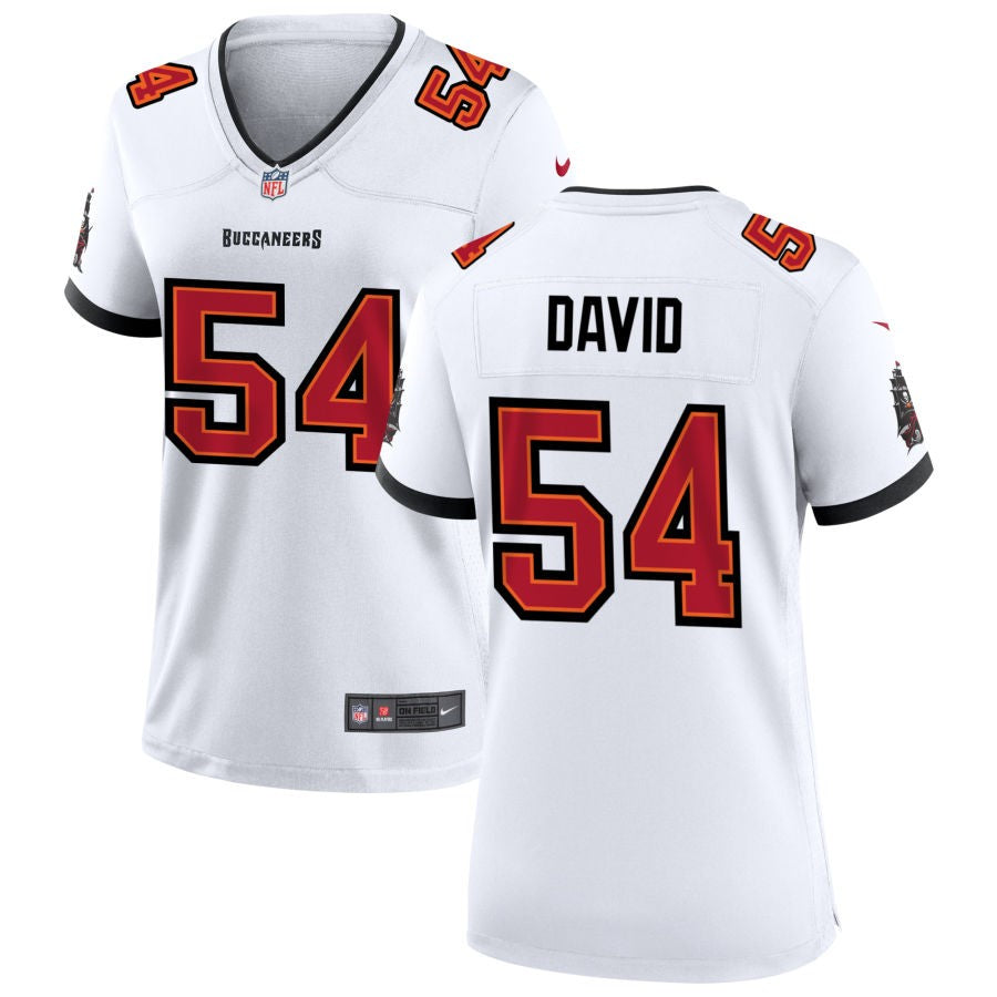 Women's Tampa Bay Buccaneers Lavonte David Game Jersey - White - vstockx