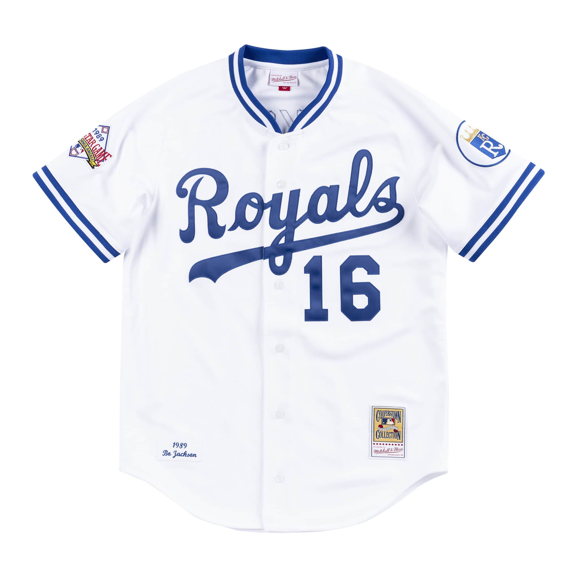 Authentic Jersey Kansas City Royals Home 1989 Bo Jackson - vstockx