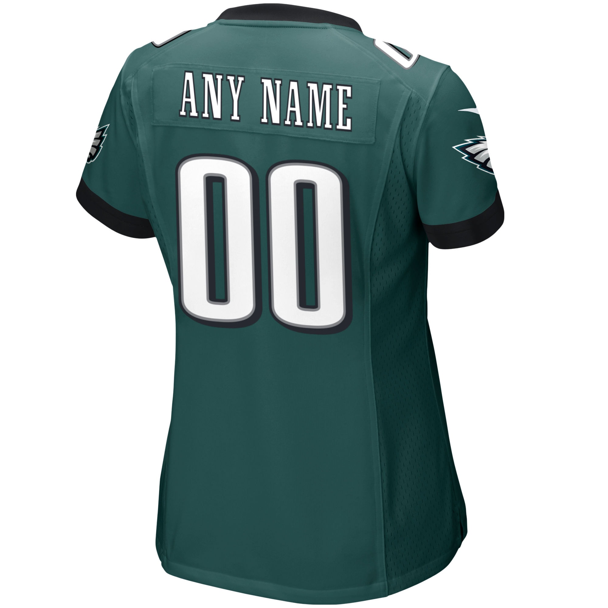Philadelphia Eagles Nike Women's Custom Game Jersey - Midnight Green - vstockx