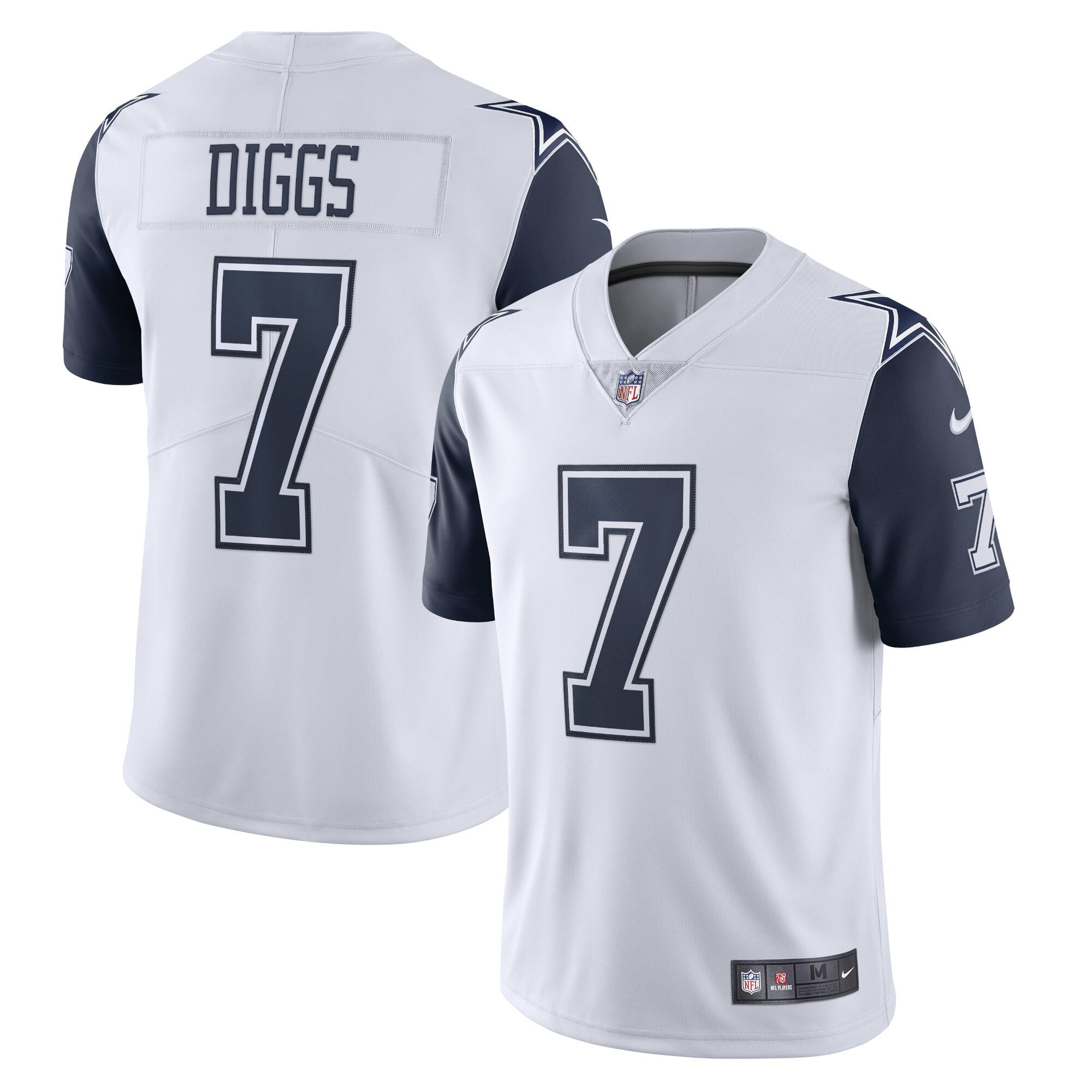 Men's Nike Trevon Diggs White Dallas Cowboys Limited Vapor Jersey - vstockx