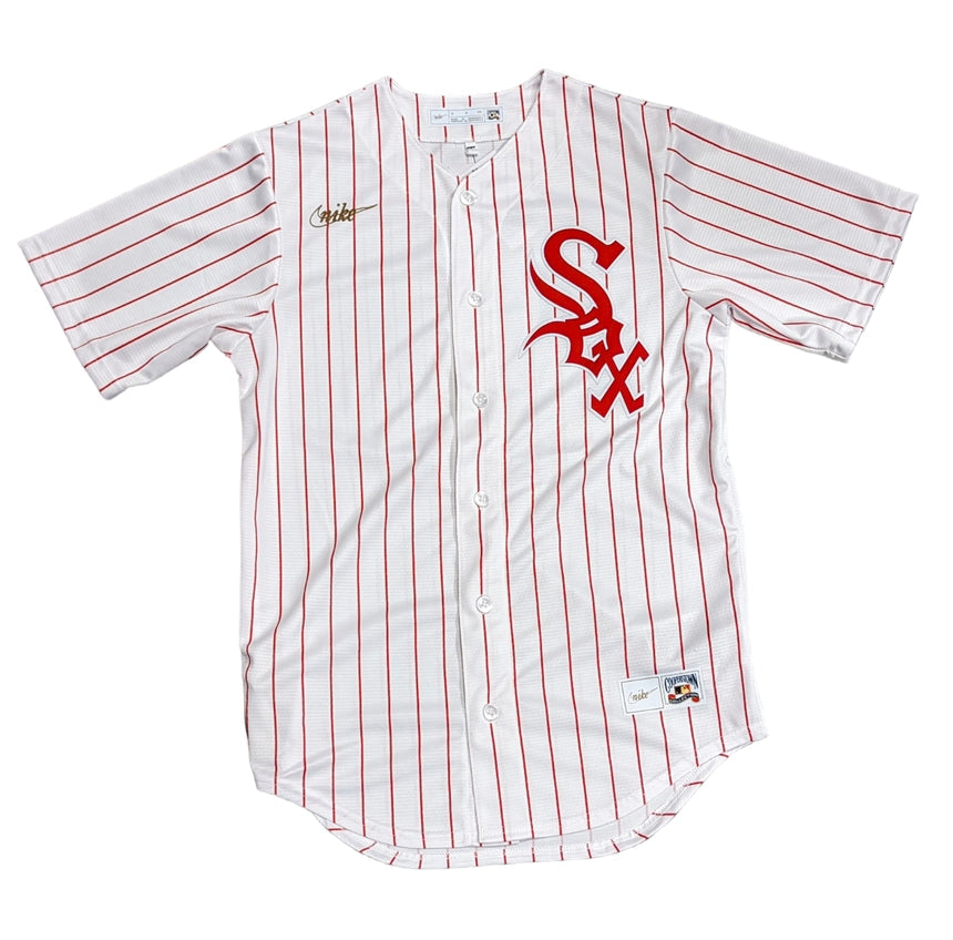 Men's Chicago White Sox Black Alternate Replica Jersey - vstockx
