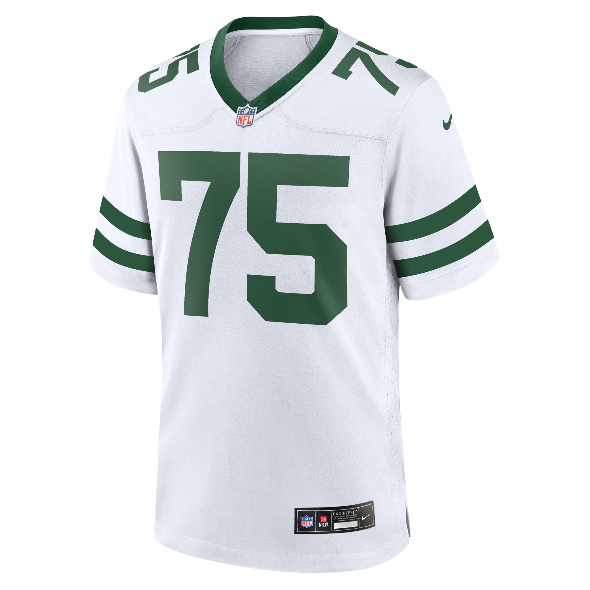 Alijah Vera-Tucker New York Jets Nike Legacy Player Game Jersey - White - vstockx