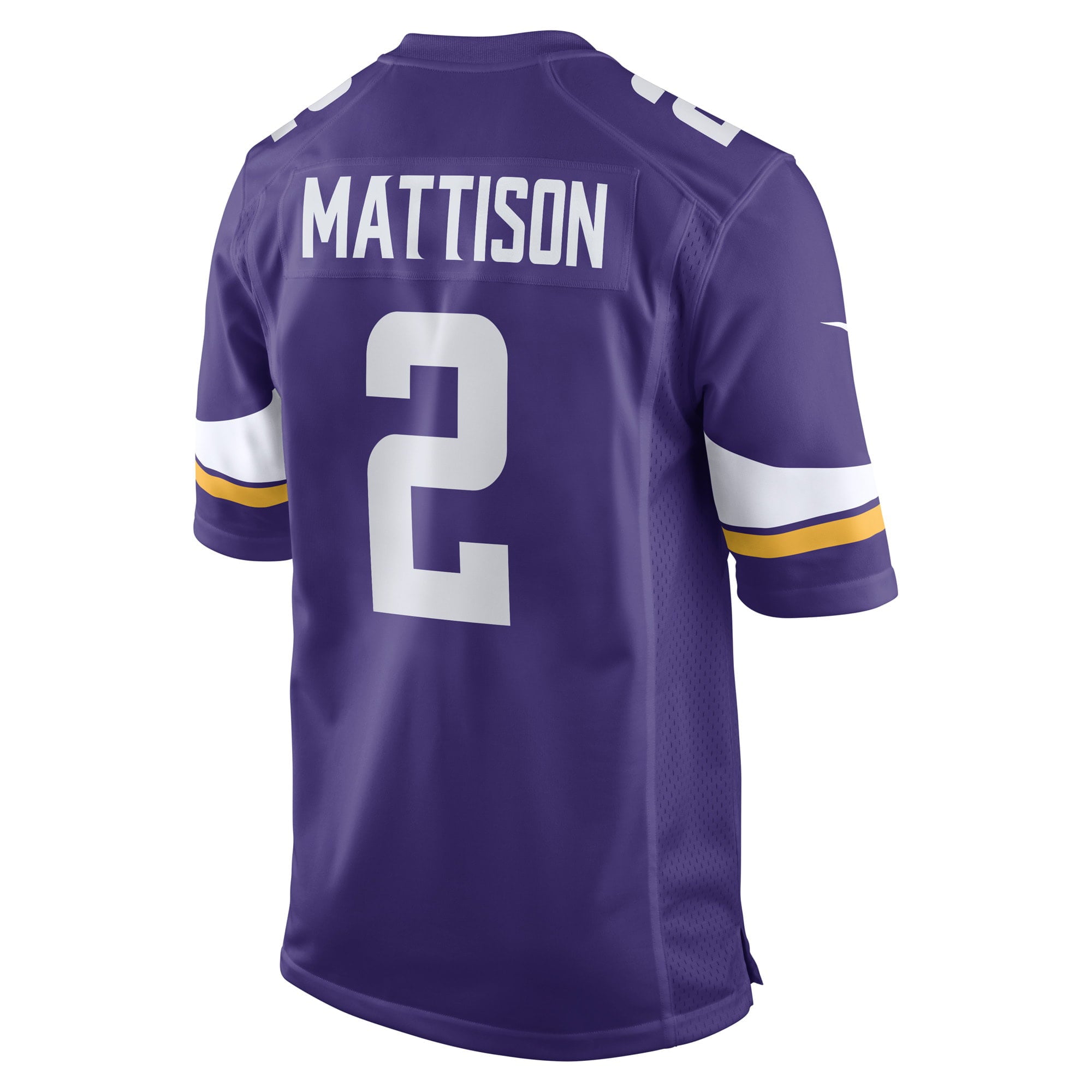 Men's Nike Alexander Mattison Purple Minnesota Vikings Game Player Jersey - vstockx