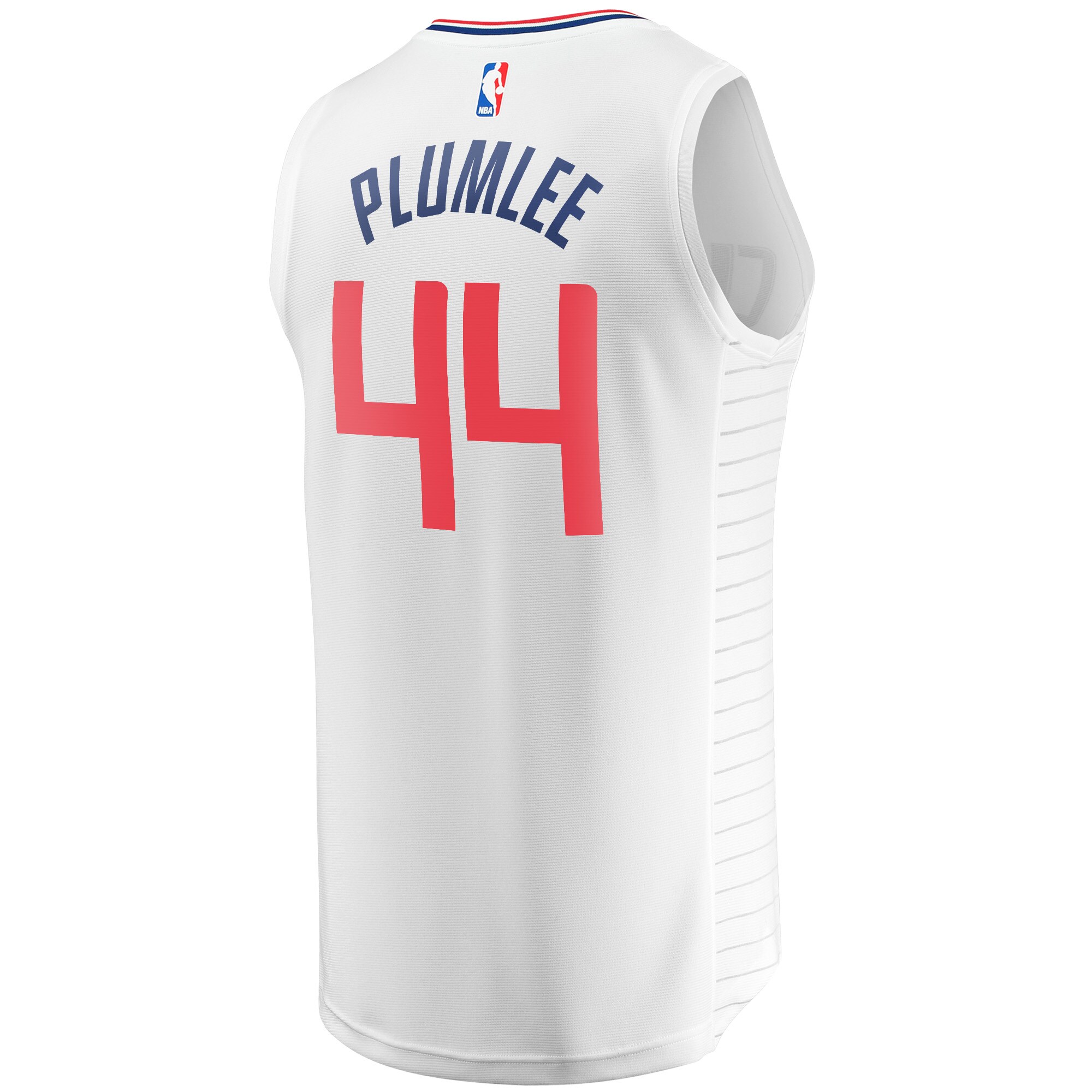 Mason Plumlee LA Clippers Fanatics Branded Fast Break Player Jersey - Association Edition - White - vstockx