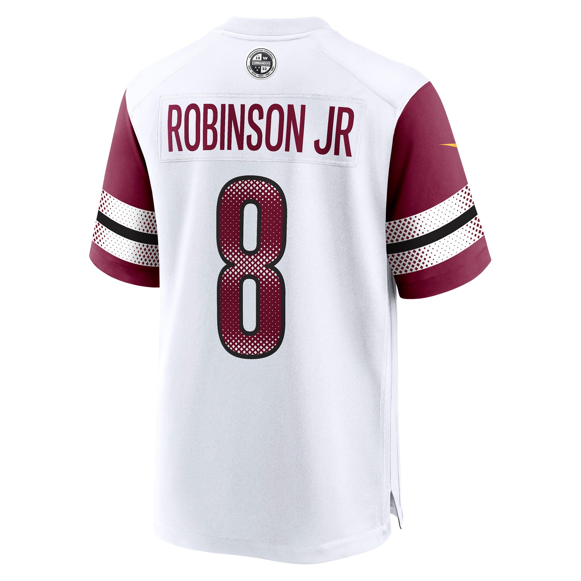 Brian Robinson Jr. Washington Commanders Nike Away Game Player Jersey - White - vstockx