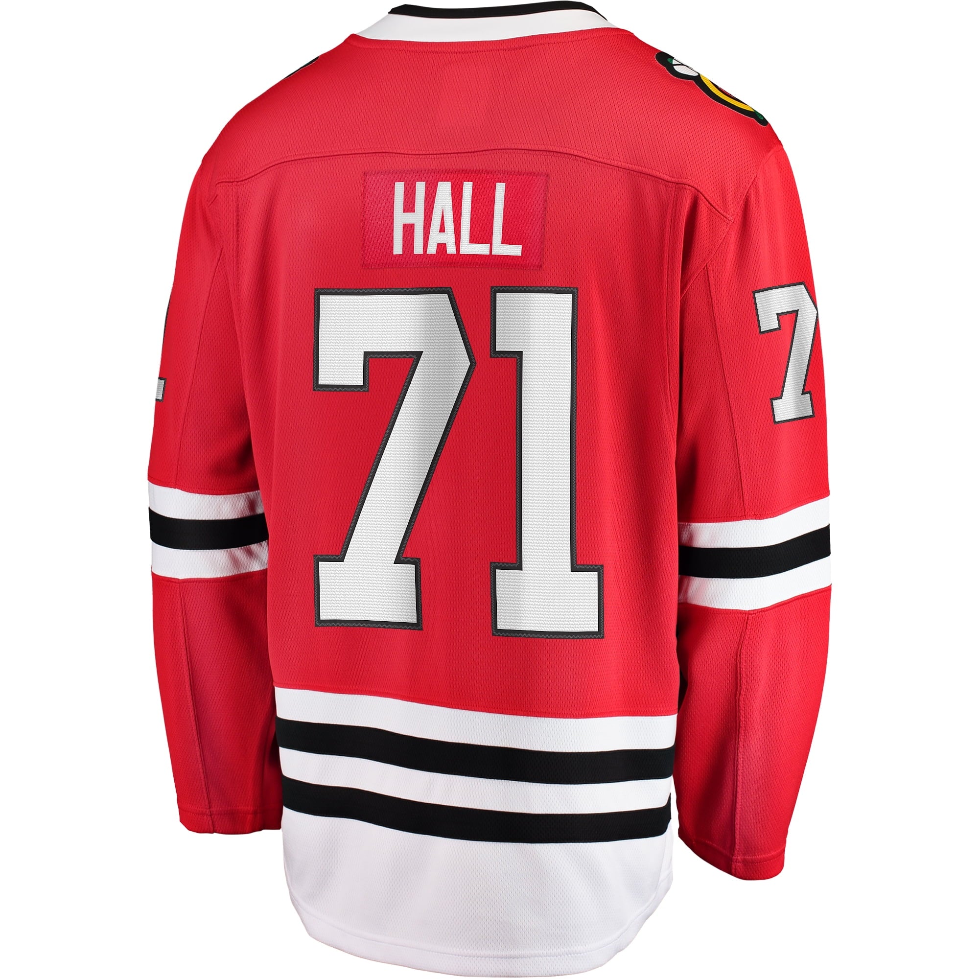 Men's Fanatics Branded Taylor Hall Red Chicago Blackhawks Home Breakaway Player Jersey - vstockx