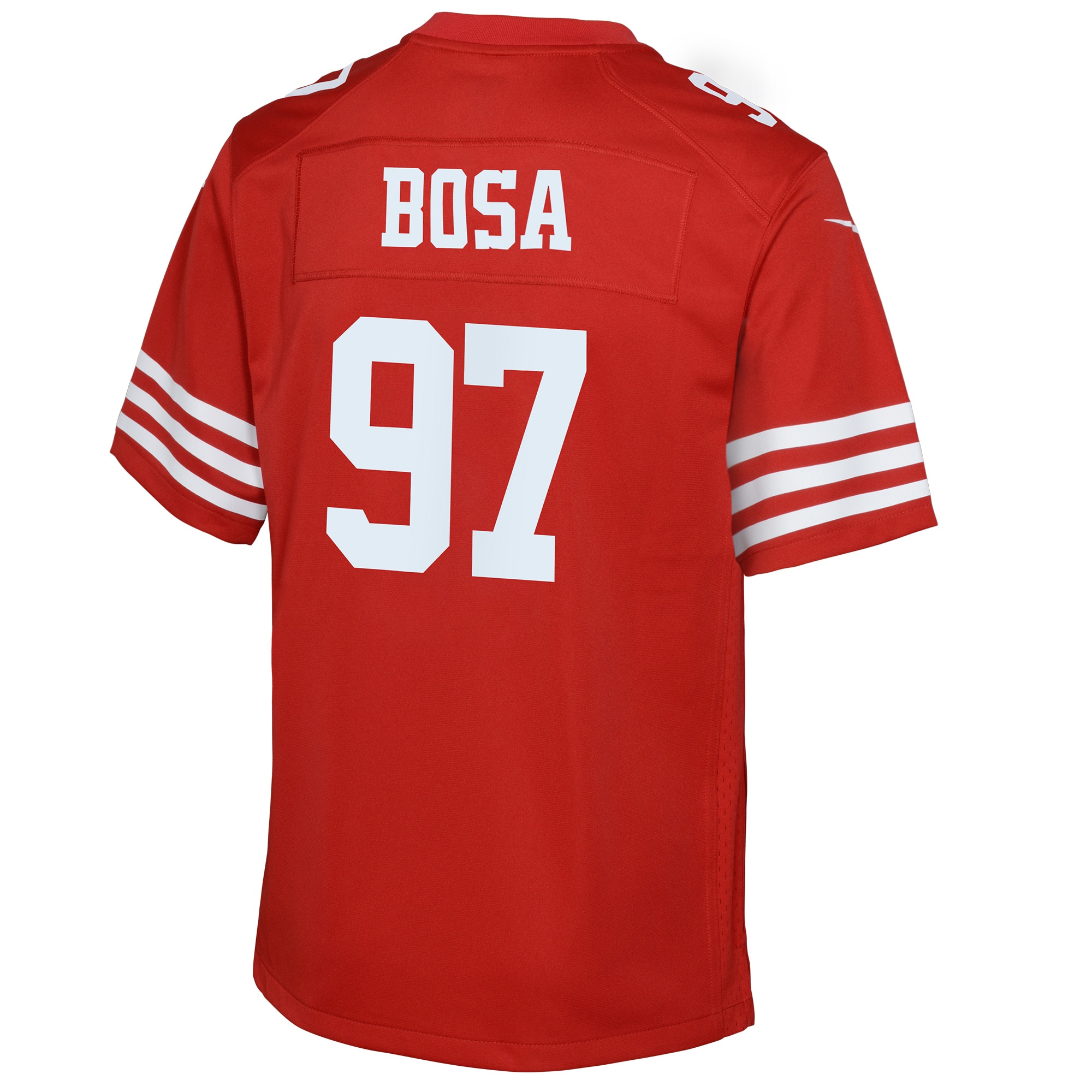 Nick Bosa San Francisco 49ers Nike Youth Game Jersey - Scarlet - vstockx