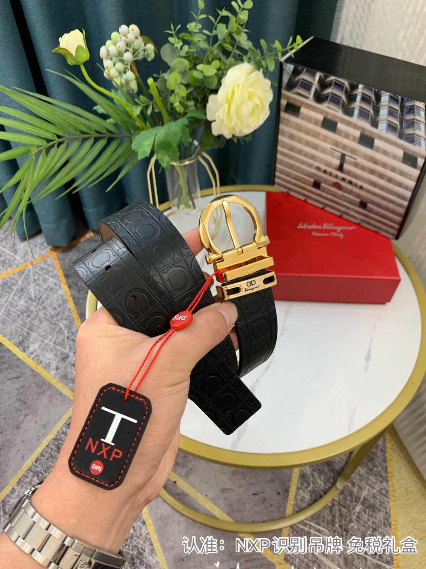 Streetwear Belt Ferragamo 319095 size:3.5cm - vstockx