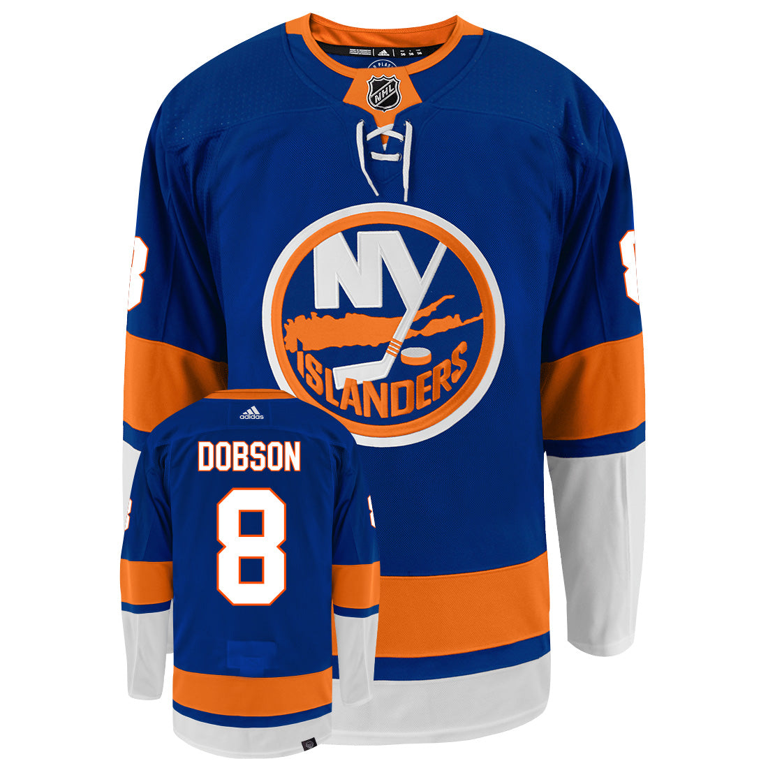 Noah Dobson New York Islanders Adidas Primegreen Authentic NHL Hockey Jersey - vstockx