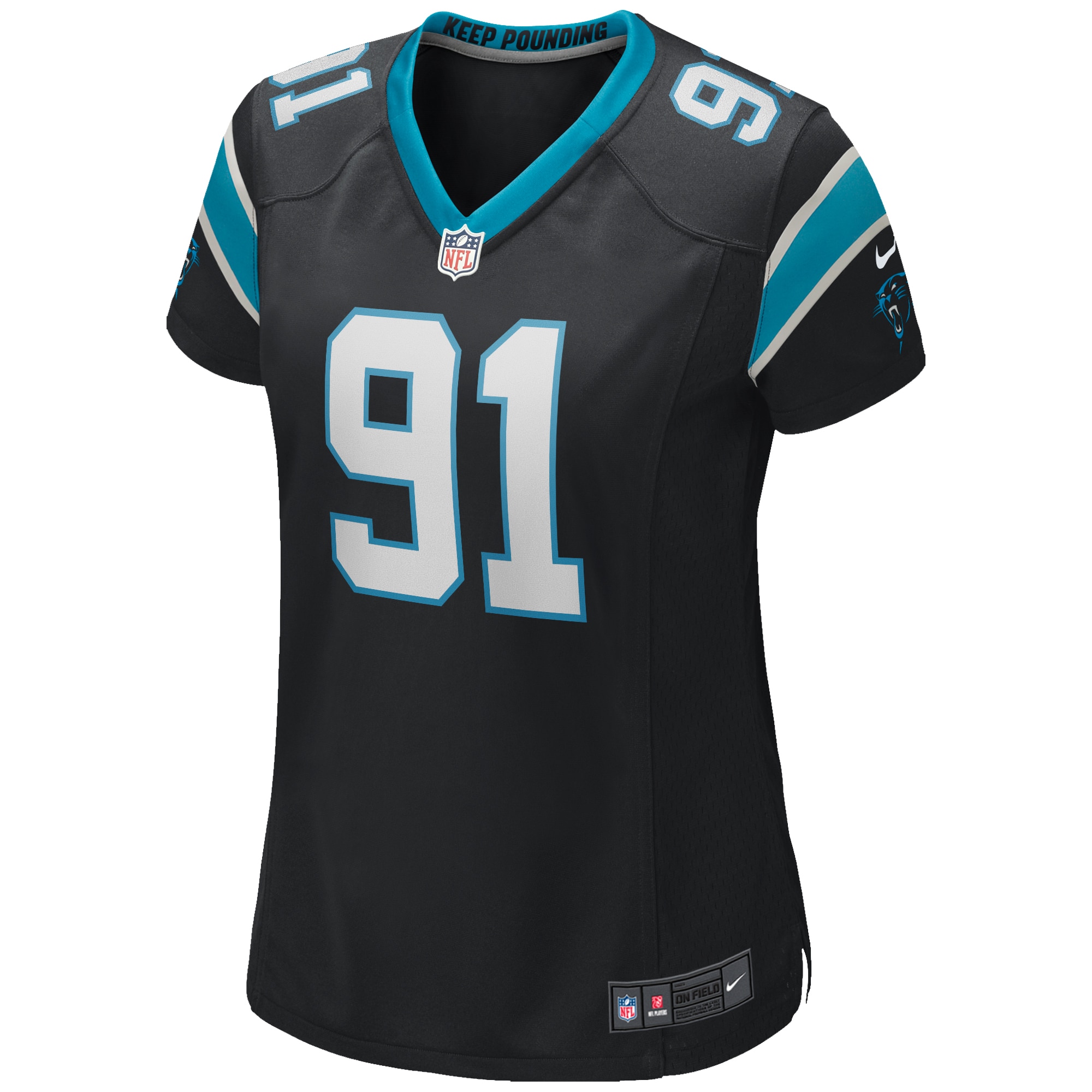 Kevin Greene Carolina Panthers Nike Women's Game Retired Player Jersey - Black - vstockx