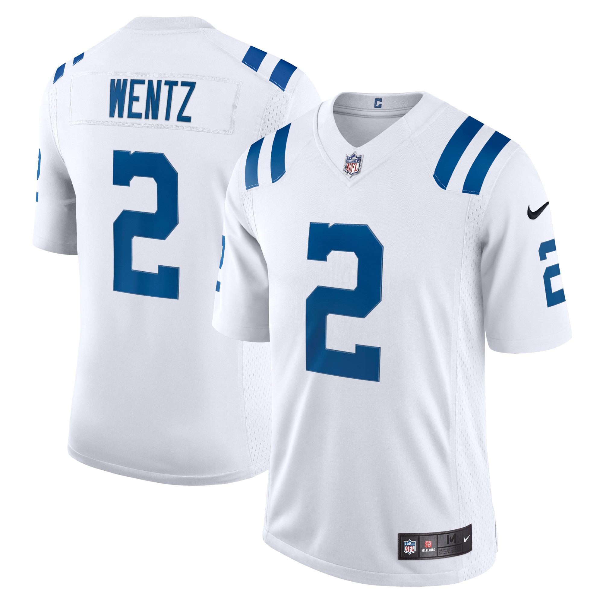 Carson Wentz Indianapolis Colts Nike Vapor Limited Jersey - White - vstockx