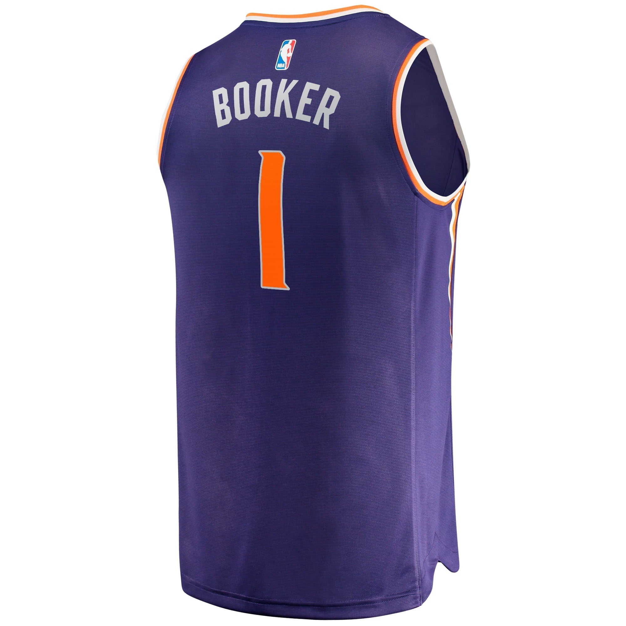 Men's Fanatics Branded Devin Booker Purple Phoenix Suns Big & Tall Fast Break Player Jersey - Icon Edition - vstockx