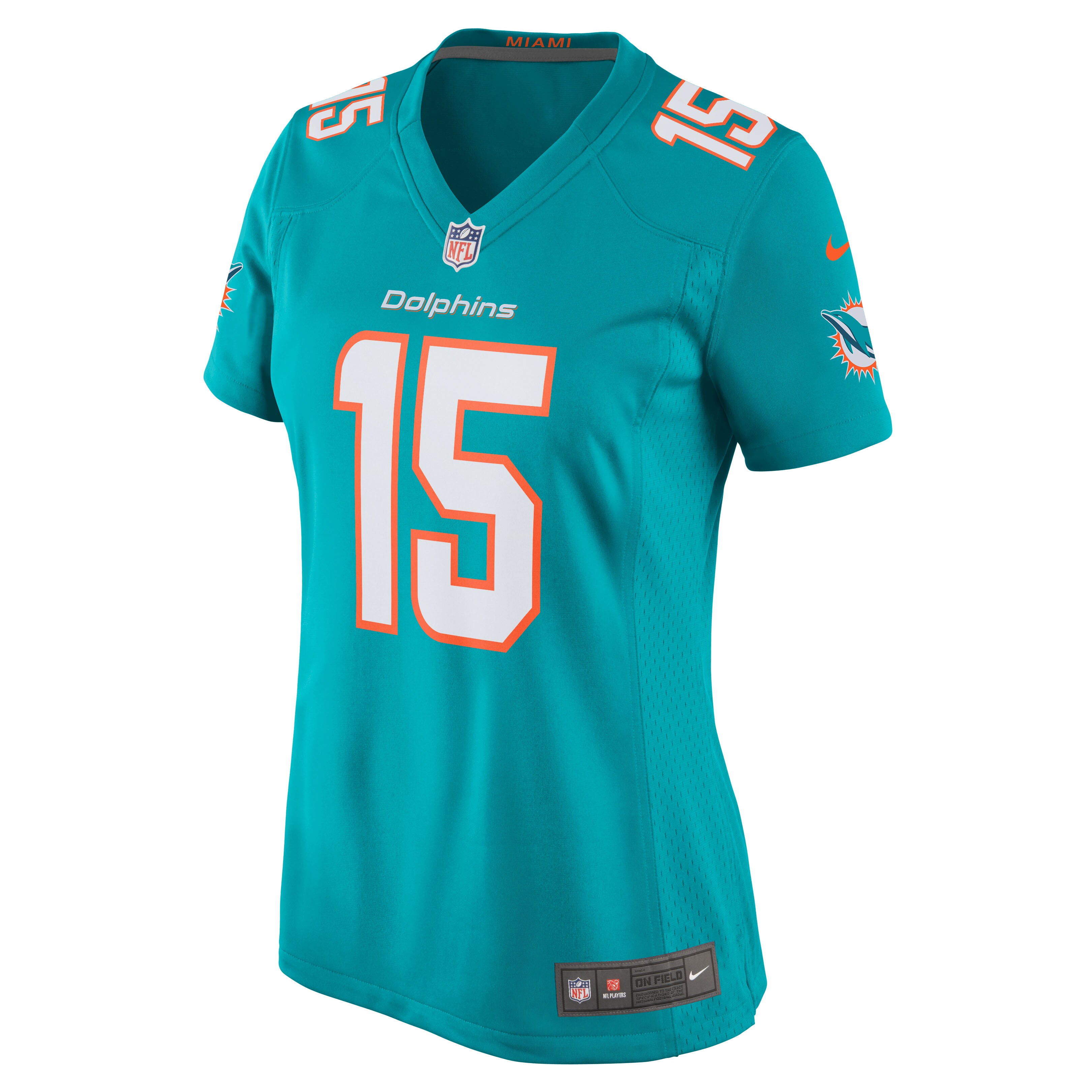Lynn Bowden Jr. Miami Dolphins Nike Women's Team Game Jersey - Aqua - vstockx