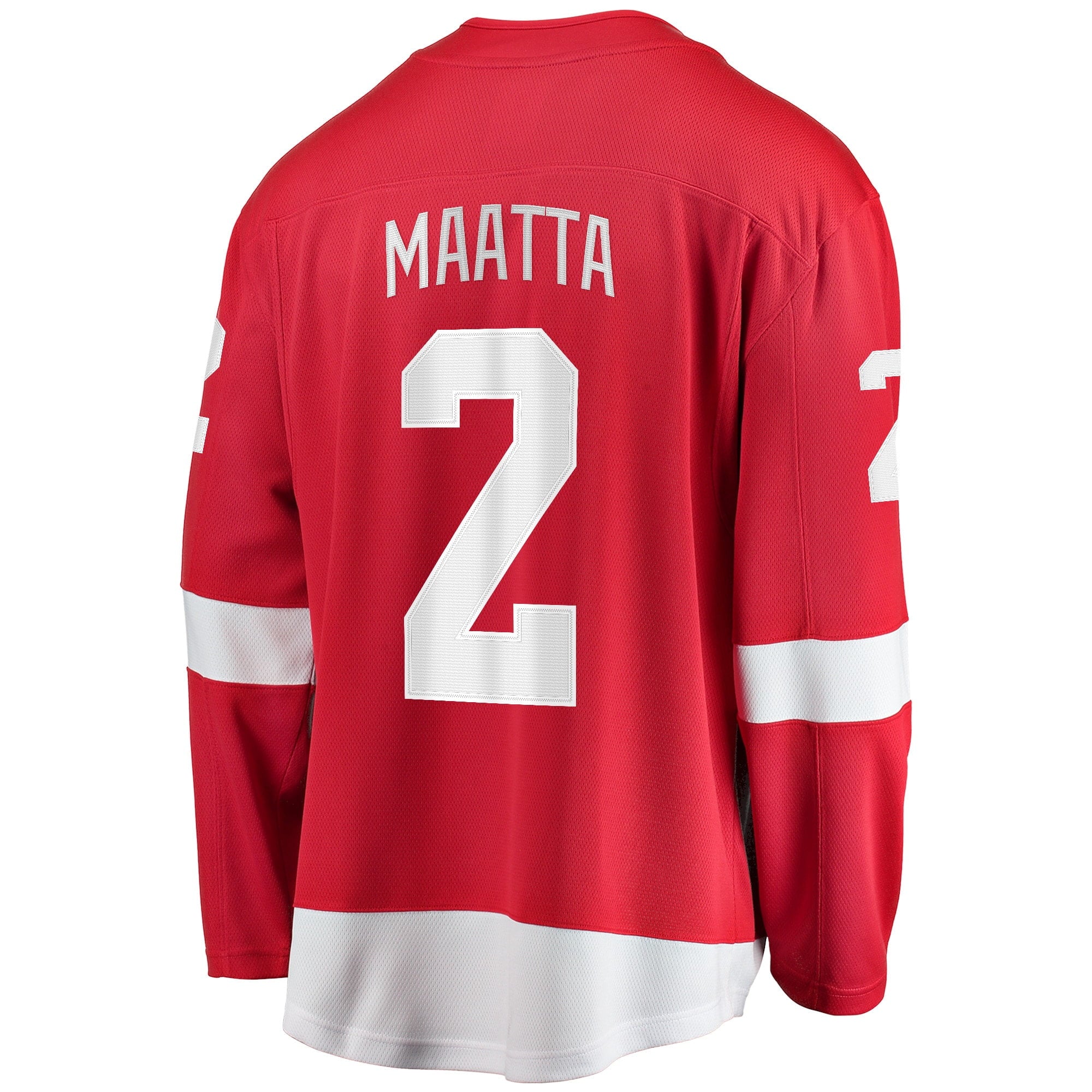 Men's Fanatics Branded Olli Maatta Red Detroit Red Wings Home Breakaway Player Jersey - vstockx