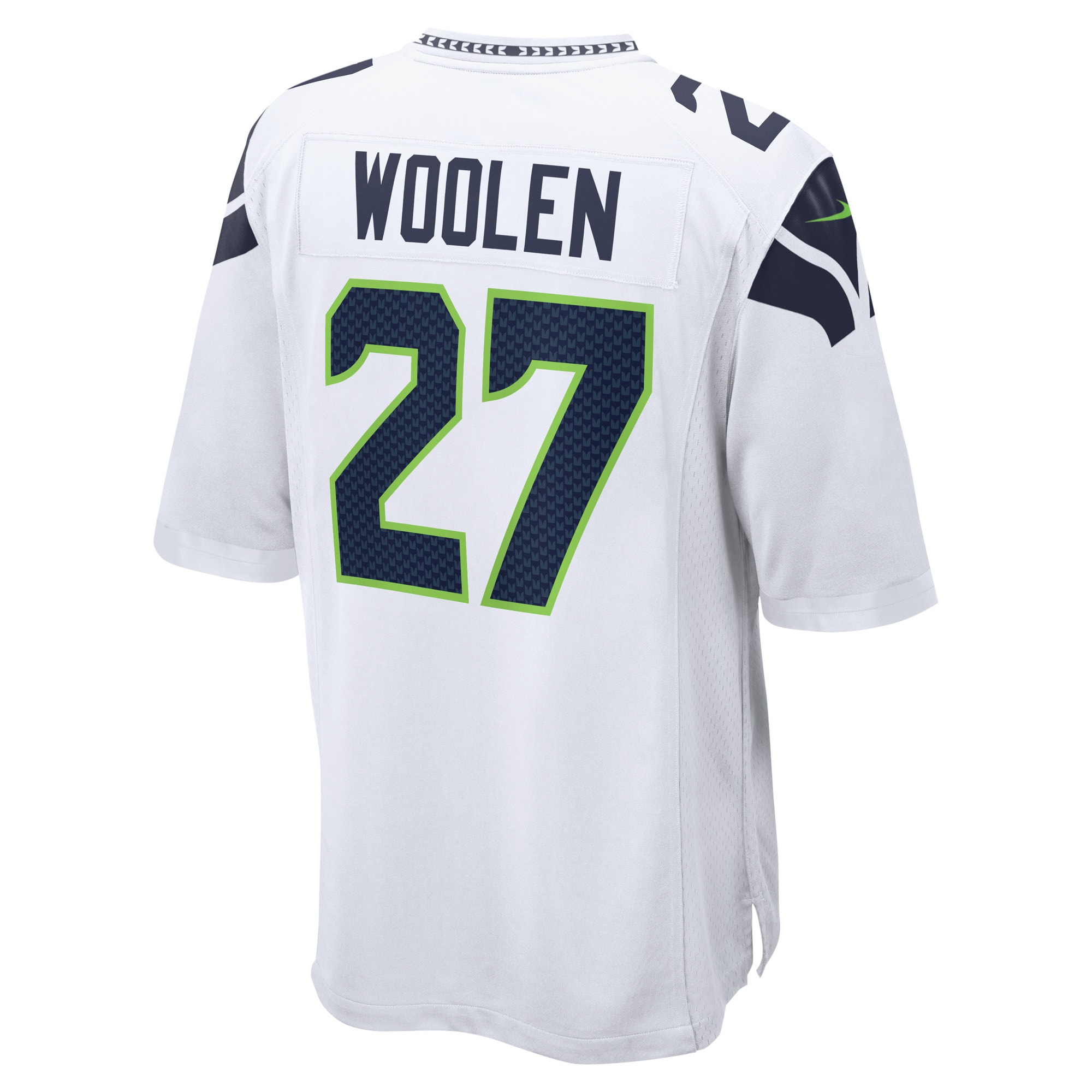 Tariq Woolen Seattle Seahawks Nike Game Player Jersey - White - vstockx