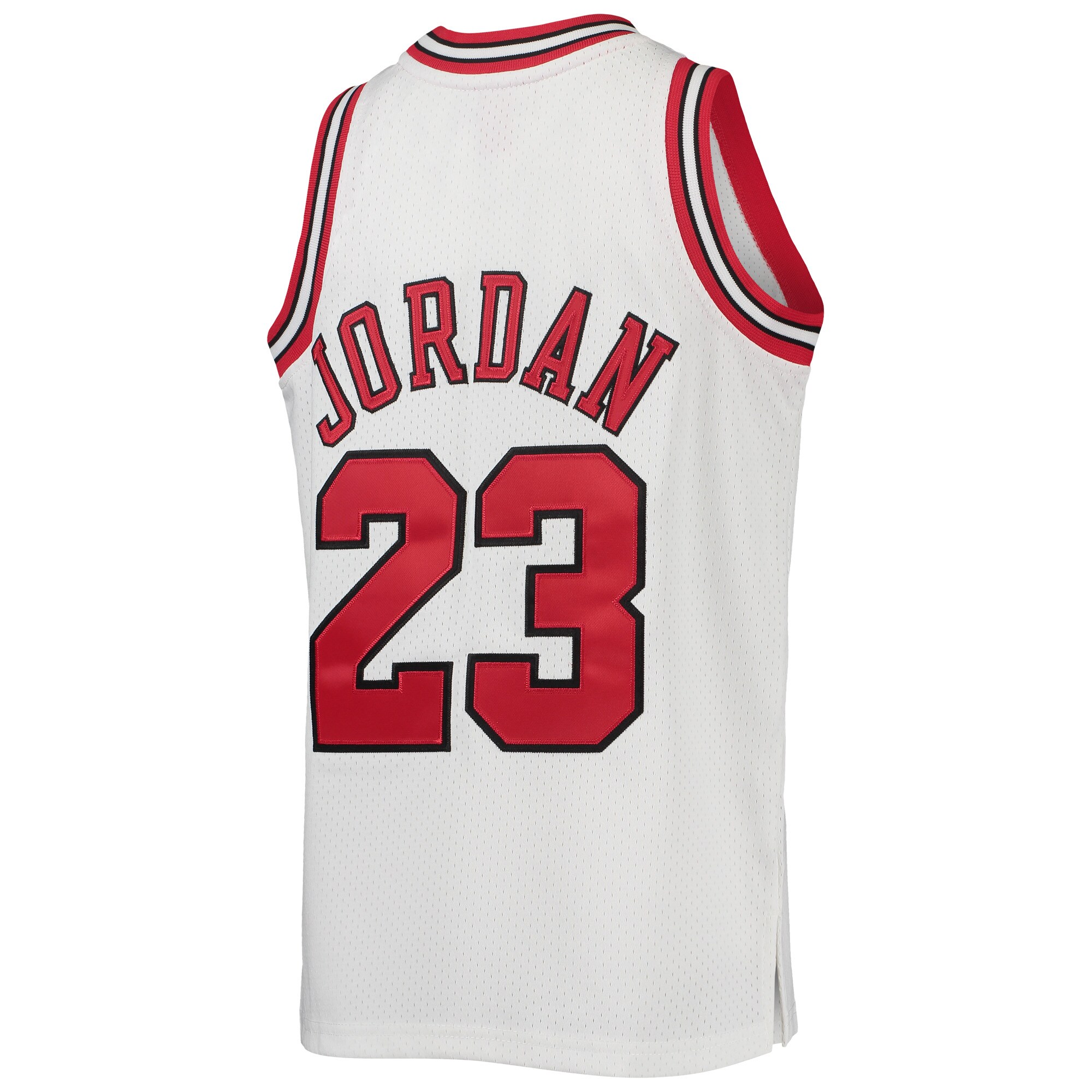 Michael Jordans Chicago Bulls Mitchell & Ness Youth 1997-98 Hardwood Classics Authentic Jersey - White - vstockx