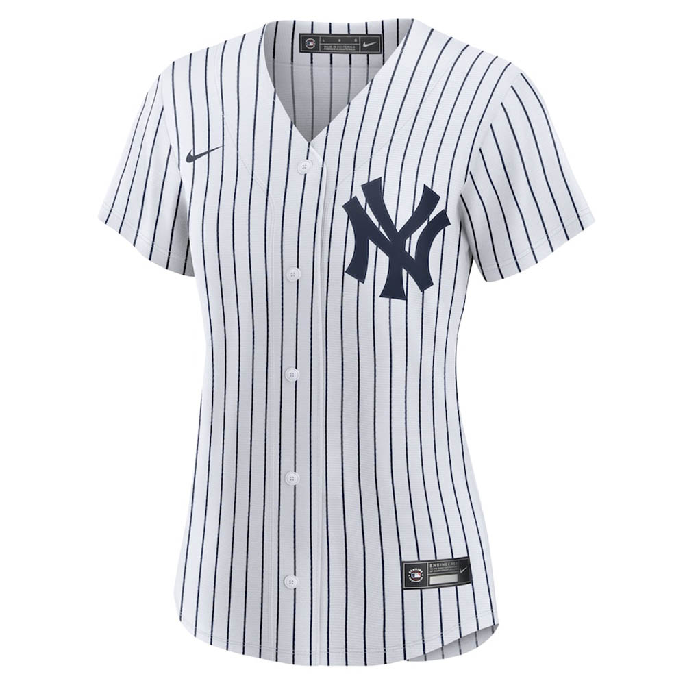 Women's New York Yankees Aaron Judge Cool Base Replica Home Jersey - White - vstockx