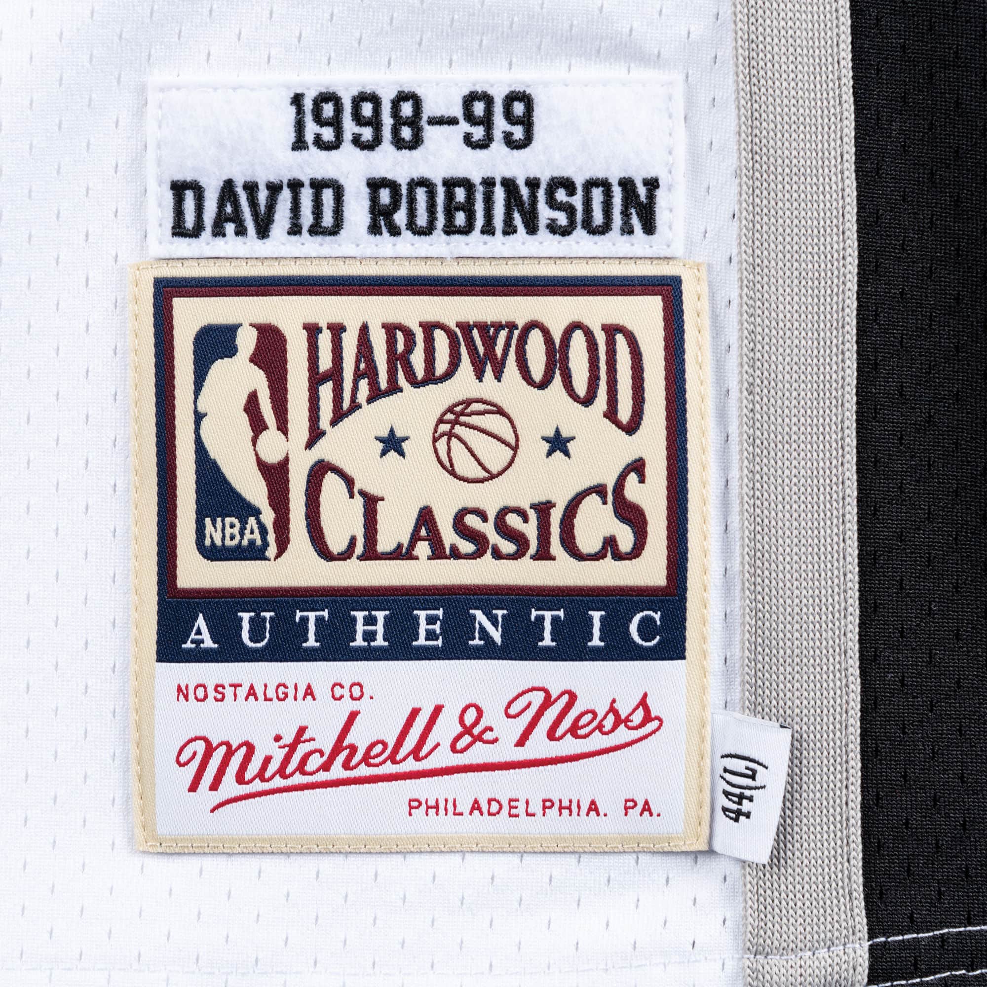 Authentic Jersey San Antonio Spurs Home Finals 1998-99 David Robinson - vstockx