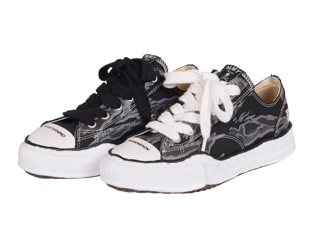 Maison Mihara Yasuhiro Peterson OG Sole Low Mastermind Phenomenon Tiger Camo Type B - vstockx