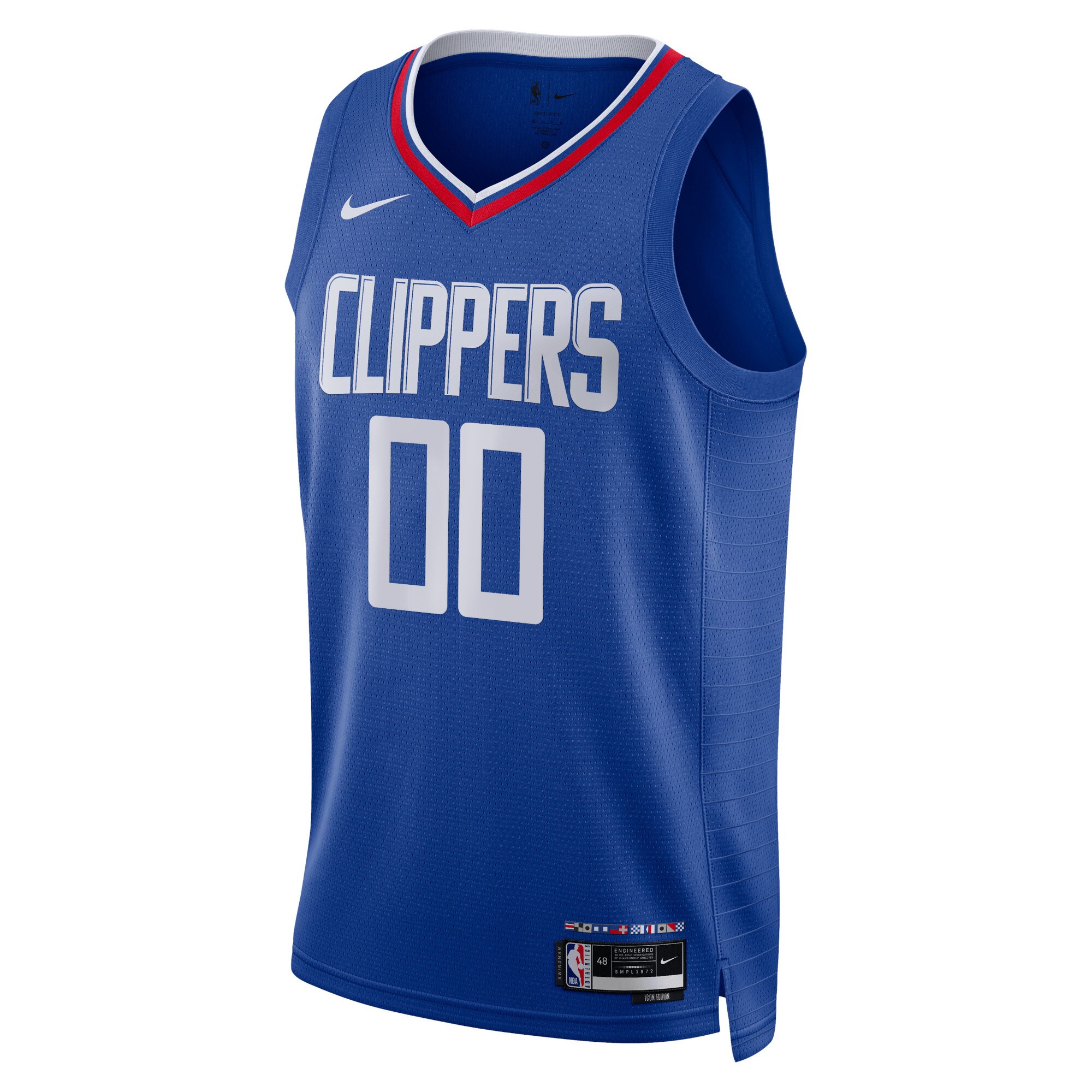 LA Clippers Nike Unisex Swingman Custom Jersey Royal - Icon Edition - vstockx