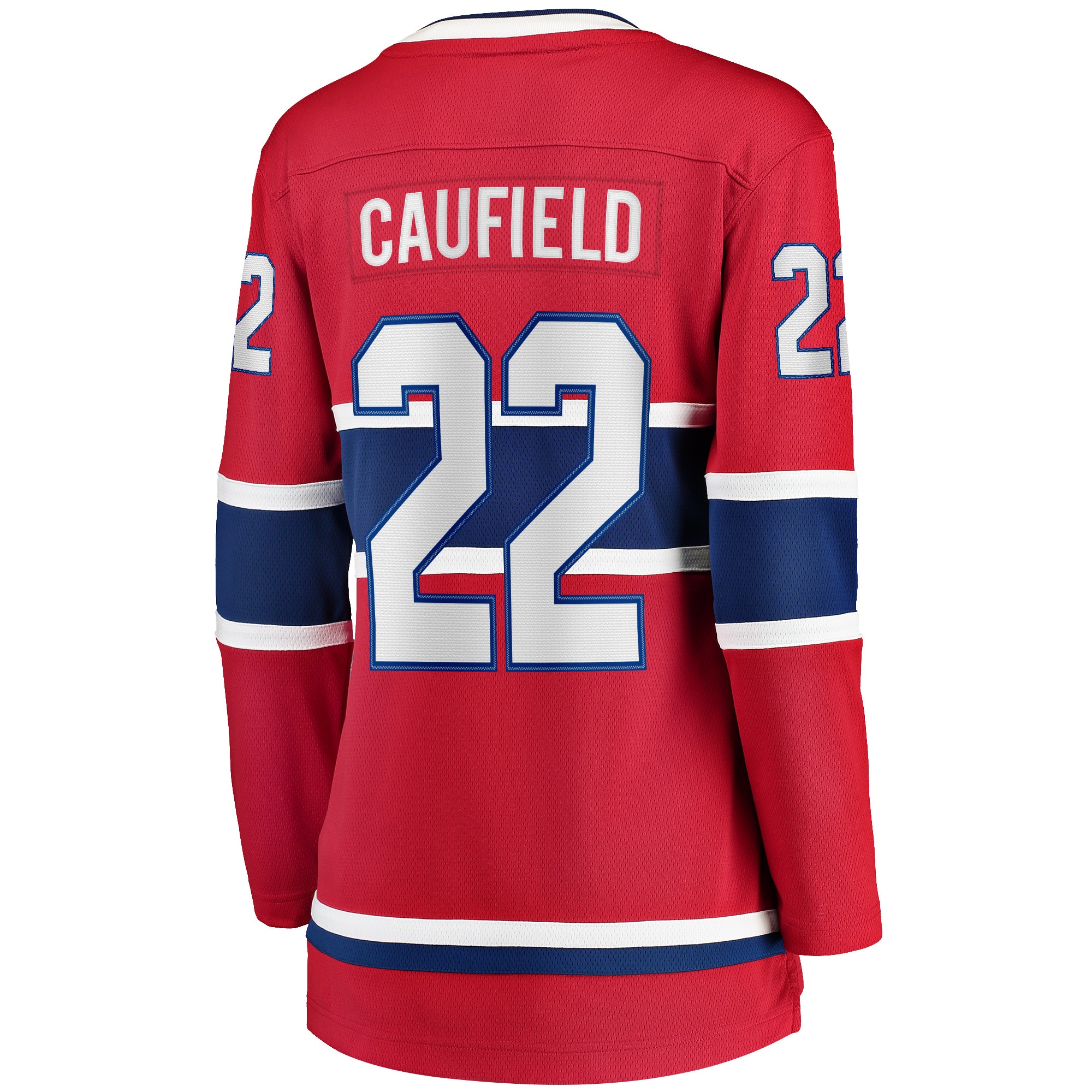 Cole Caufield Montreal Canadiens Fanatics Branded Women's 2017/18 Home Breakaway Replica Jersey - Red - vstockx