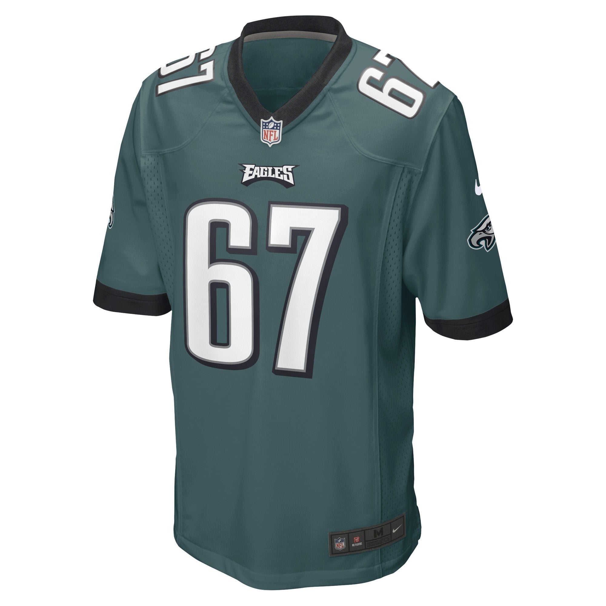 Men's Nike Cameron Tom Midnight Green Philadelphia Eagles Game Player Jersey - vstockx