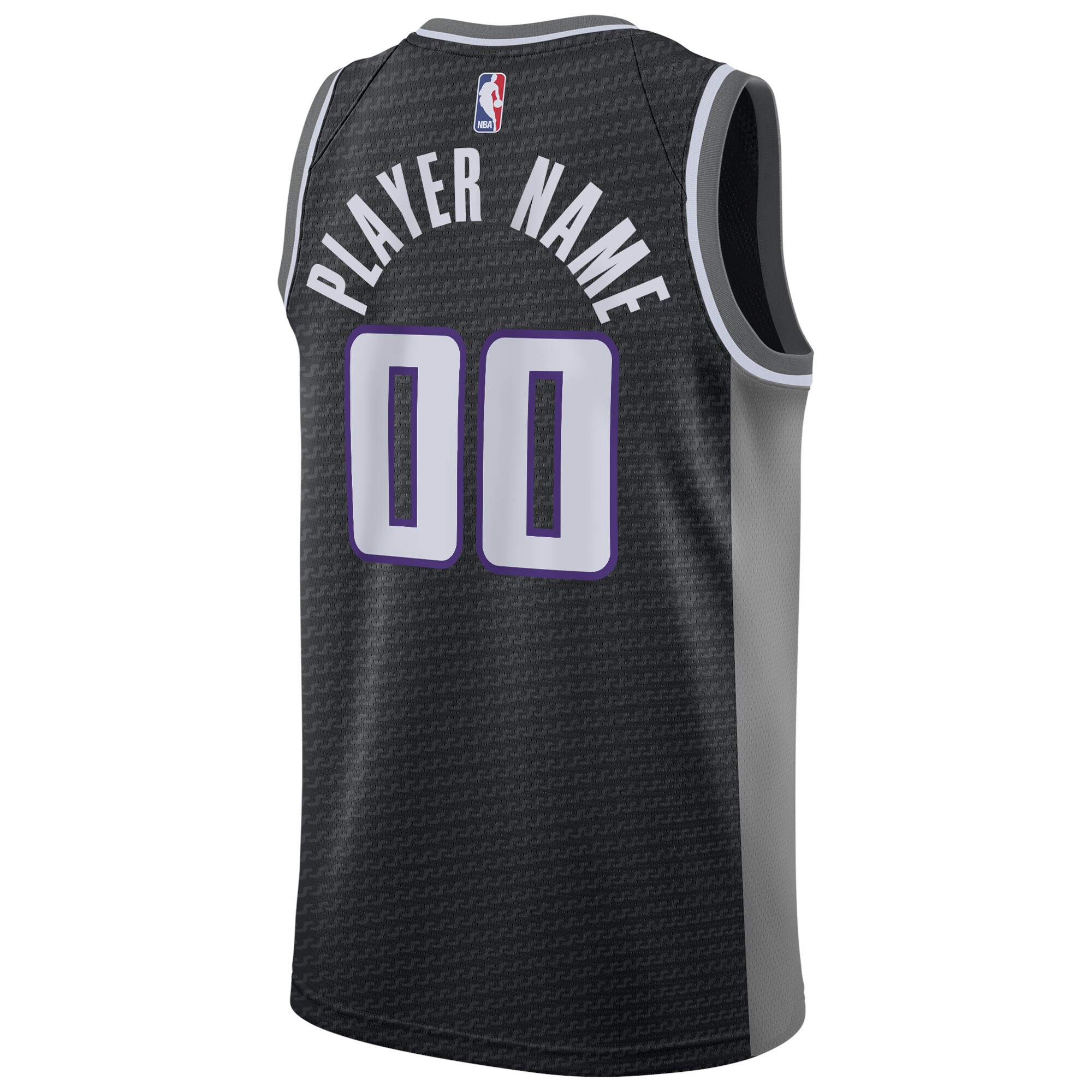 Sacramento Kings Nike Swingman Custom Jersey Black - Statement Edition - vstockx