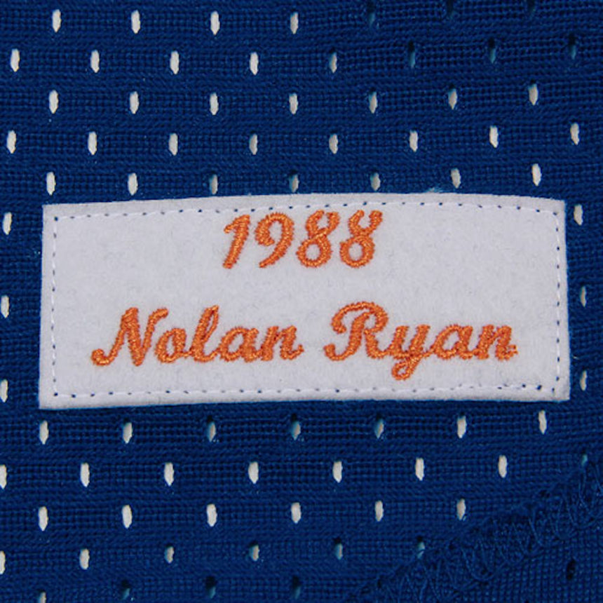 Men's Houston Astros Nolan Ryan Mitchell & Ness Navy 1988 Authentic Cooperstown Collection Mesh Batting Practice Jersey - vstockx